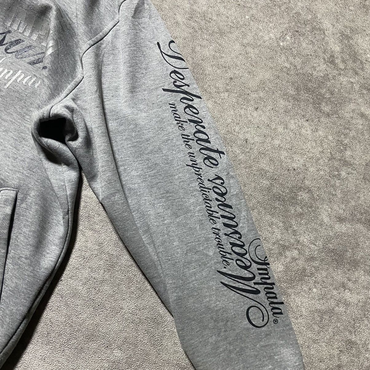 Japanese Brand 2000s Impala Studded Desperate Measures Hoodie Size US M / EU 48-50 / 2 - 5 Thumbnail