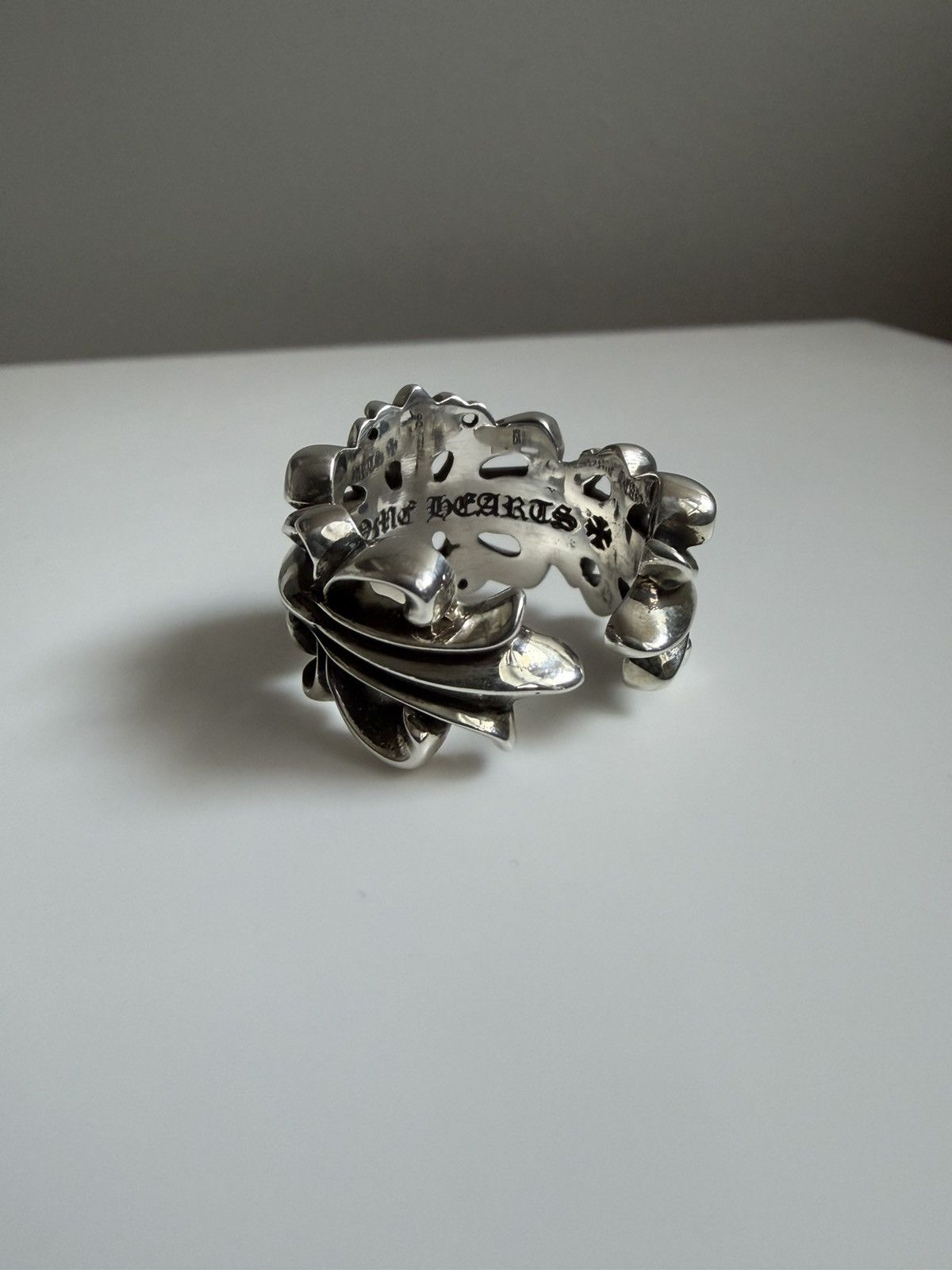 Chrome Hearts Double Floral Ring SIZE 9 Size ONE SIZE - 2 Thumbnail