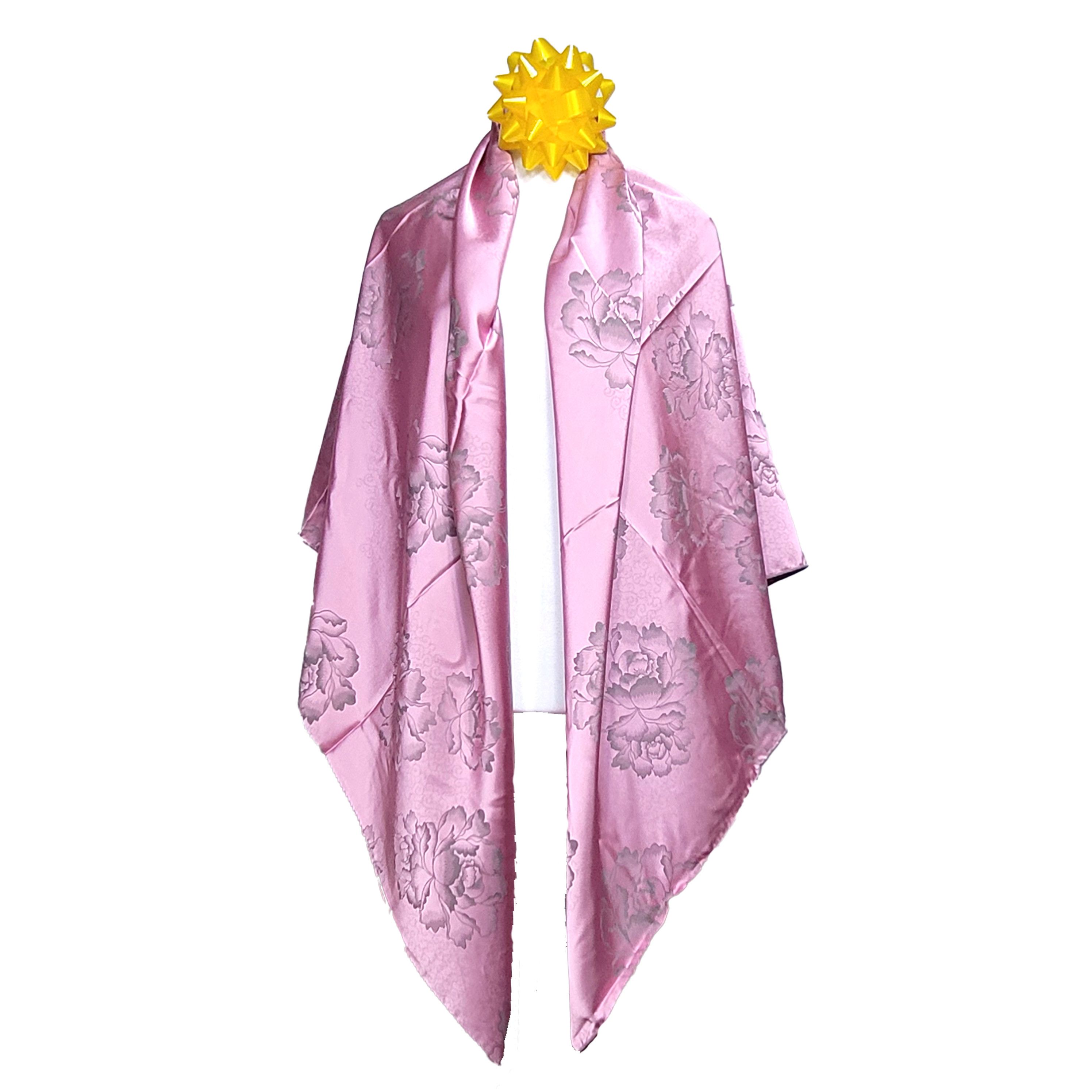 Other NWT Double-Sided Silk Scarf 52"x52" Large Square Wrap 3005 Size ONE SIZE - 5 Thumbnail