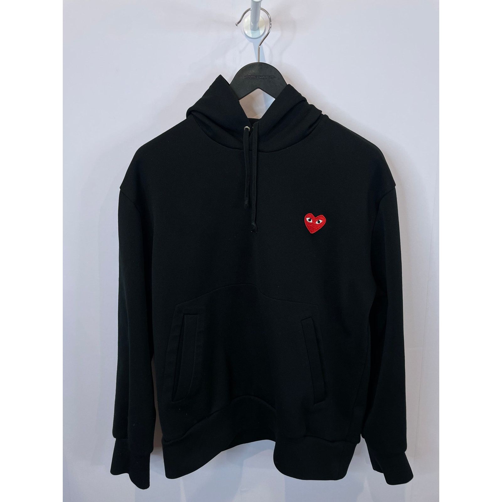 Comme des Garcons CDG Hoodie Black Used Large Size US L / EU 52-54 / 3 - 2 Thumbnail