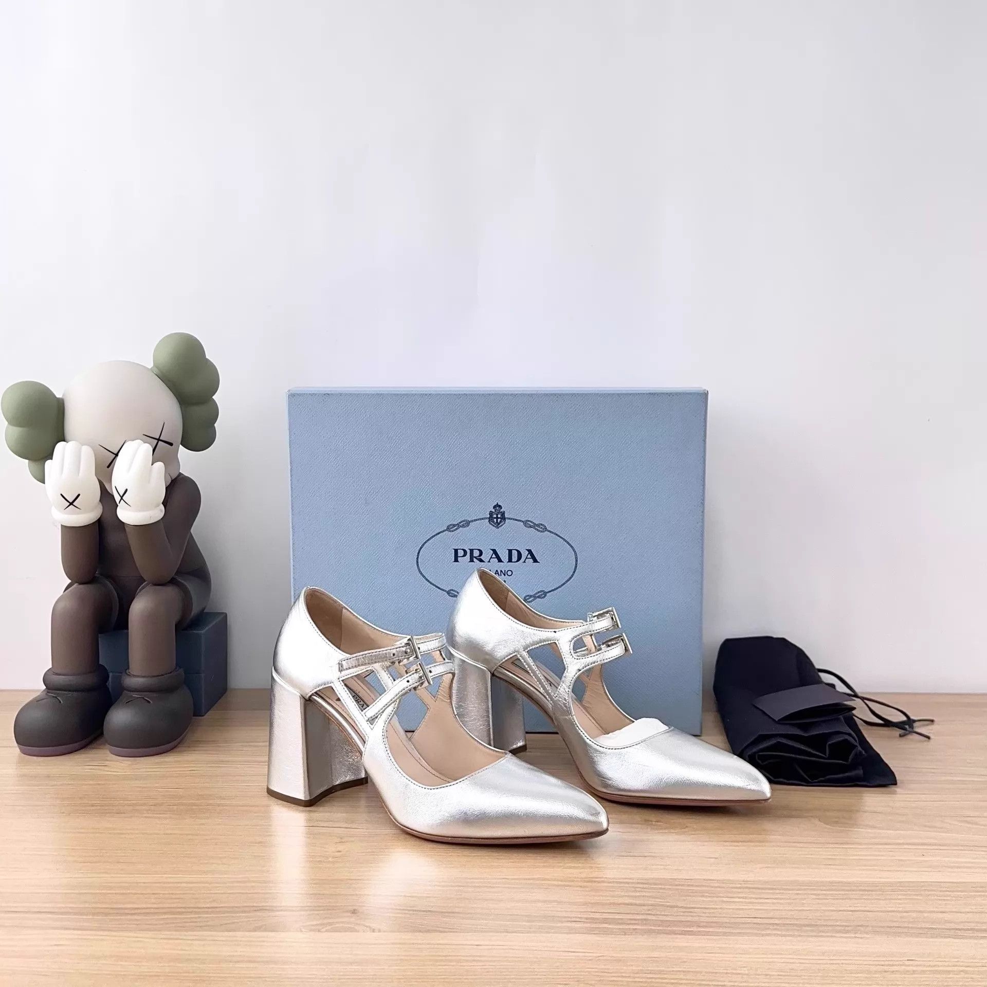 Prada Prada Women's Pumps 35.5 Size US 5 / IT 35 - 3 Thumbnail