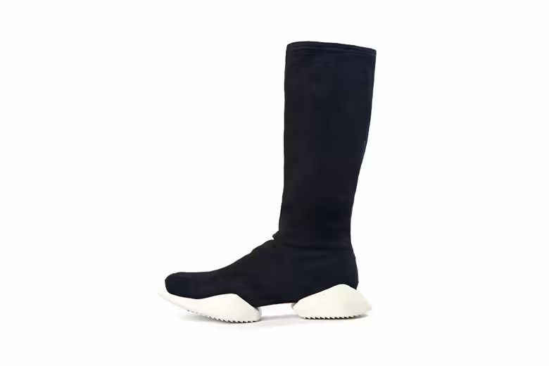 Adidas × Rick Owens RICK OWENS X ADIDAS STRETCH SOCK RO RUNNER GEOBASKET RAMONES Size US 10 / EU 43 - 1 Thumbnail
