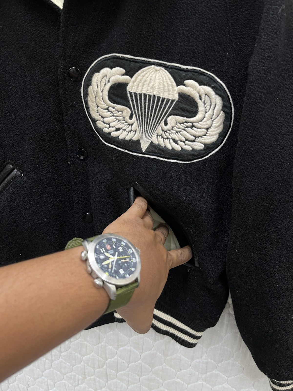 Warehouse 🔥🔥🔥ARCHIVE VTG WAREHOUSE AIRBONE SCREAMING EAGLES Size US S / EU 44-46 / 1 - 16 Thumbnail