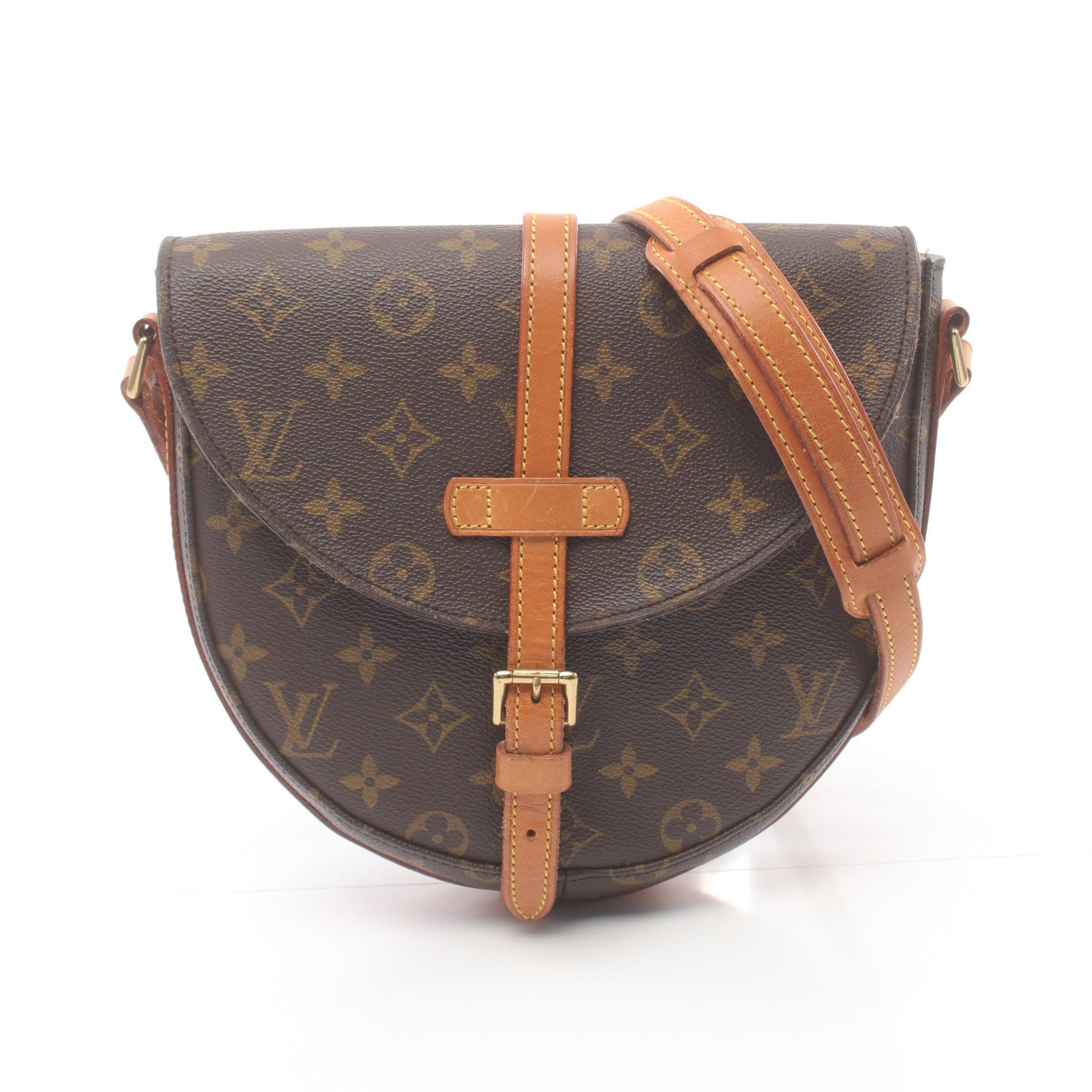 Louis Vuitton Louis Vuitton Shanti Gm Monogram Shoulder Bag Leather Brown Size ONE SIZE - 1 Thumbnail
