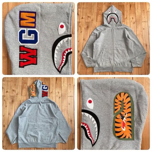 Bape 🔥2XL🔥 BAPE WGM Shark full zip hoodie a bathing ape XXL Size US XXL / EU 58 / 5 - 1 Thumbnail