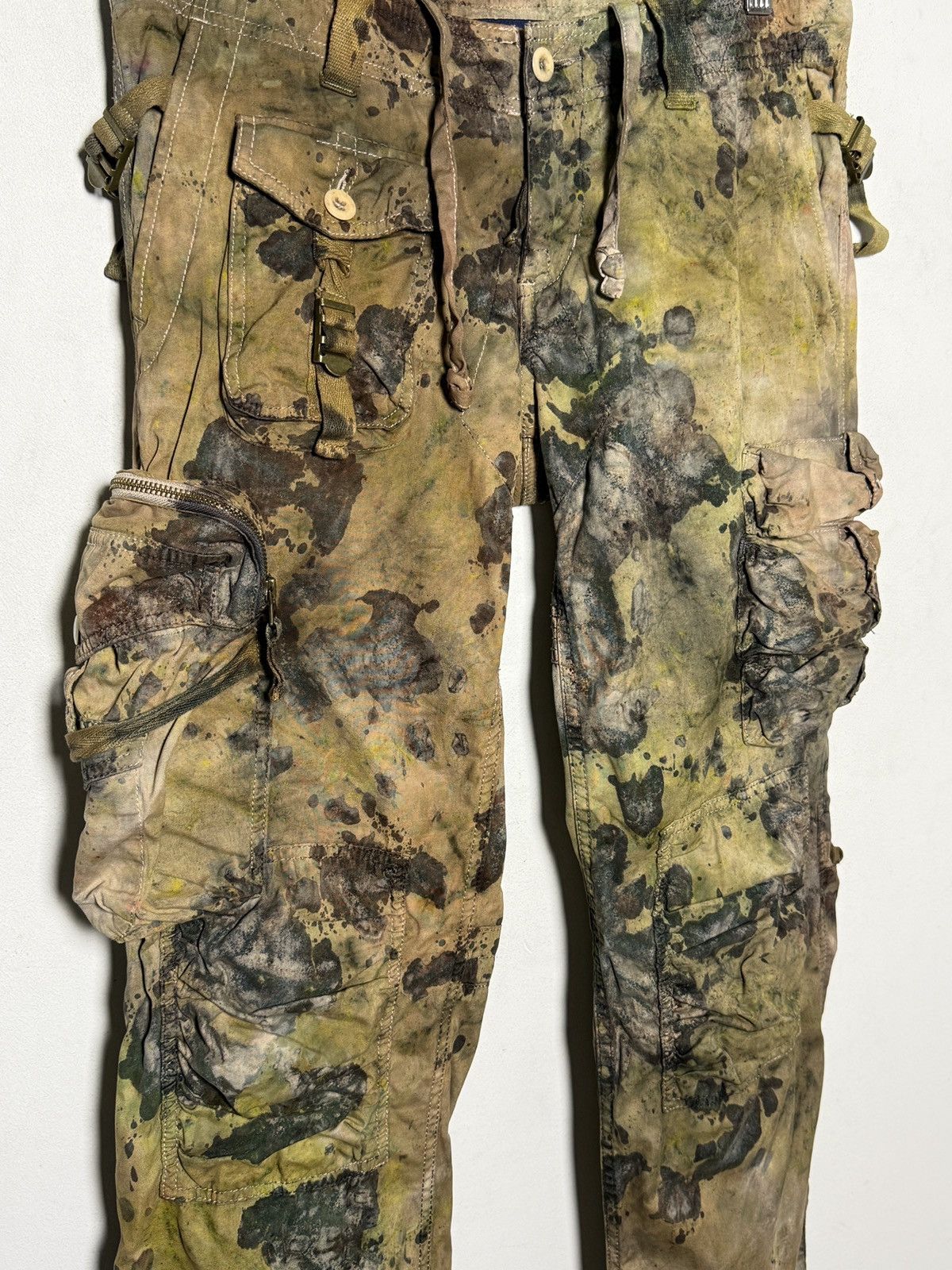 Polo Ralph Lauren ralph lauren tie dye cargo multipocket army pants Size US 31 - 4 Thumbnail