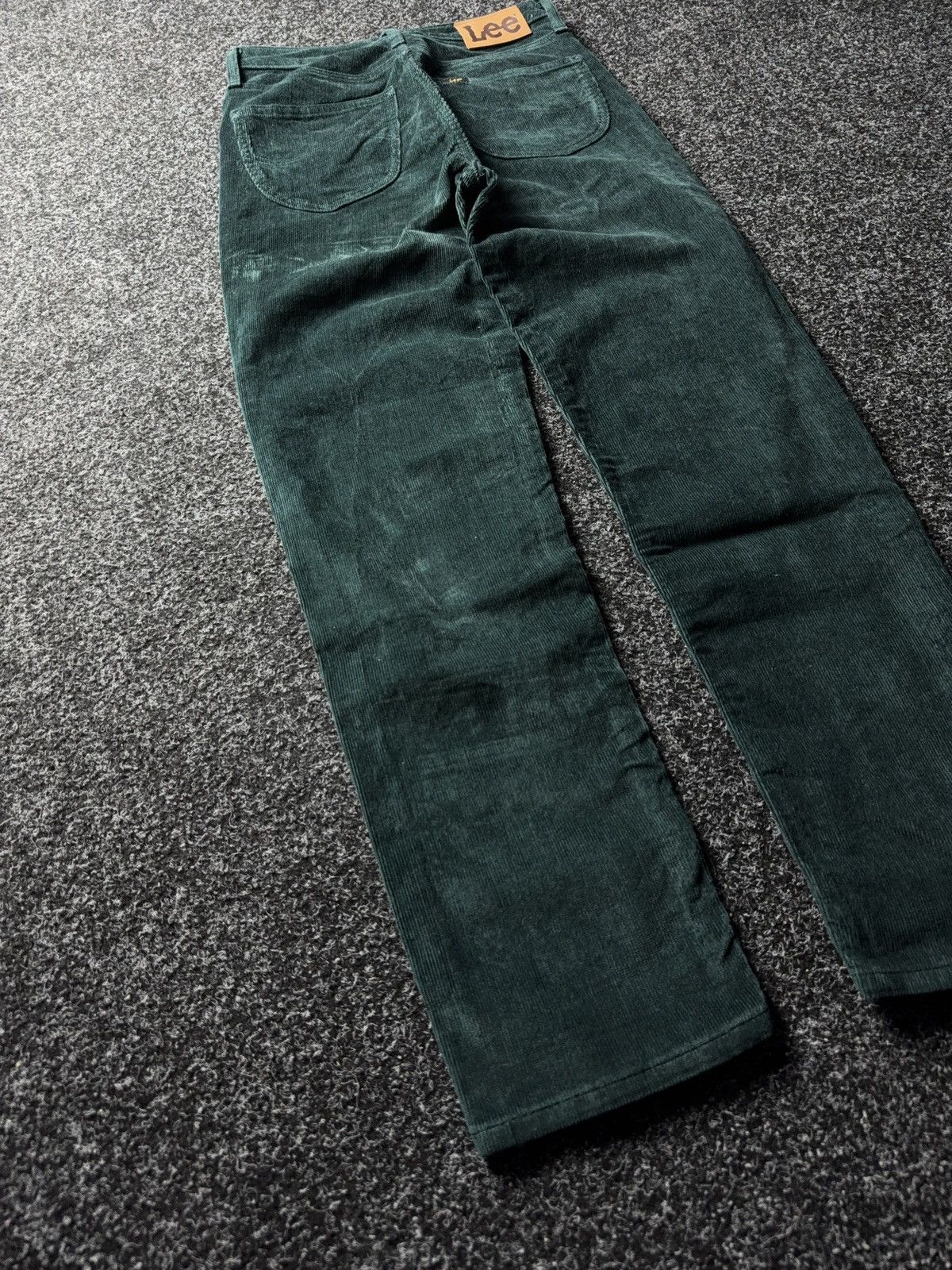 Lee 00s Western Cowgirl Lee Carol High Waist Corduroy Pants W27 Size 27" / US 4 / IT 40 - 10 Thumbnail