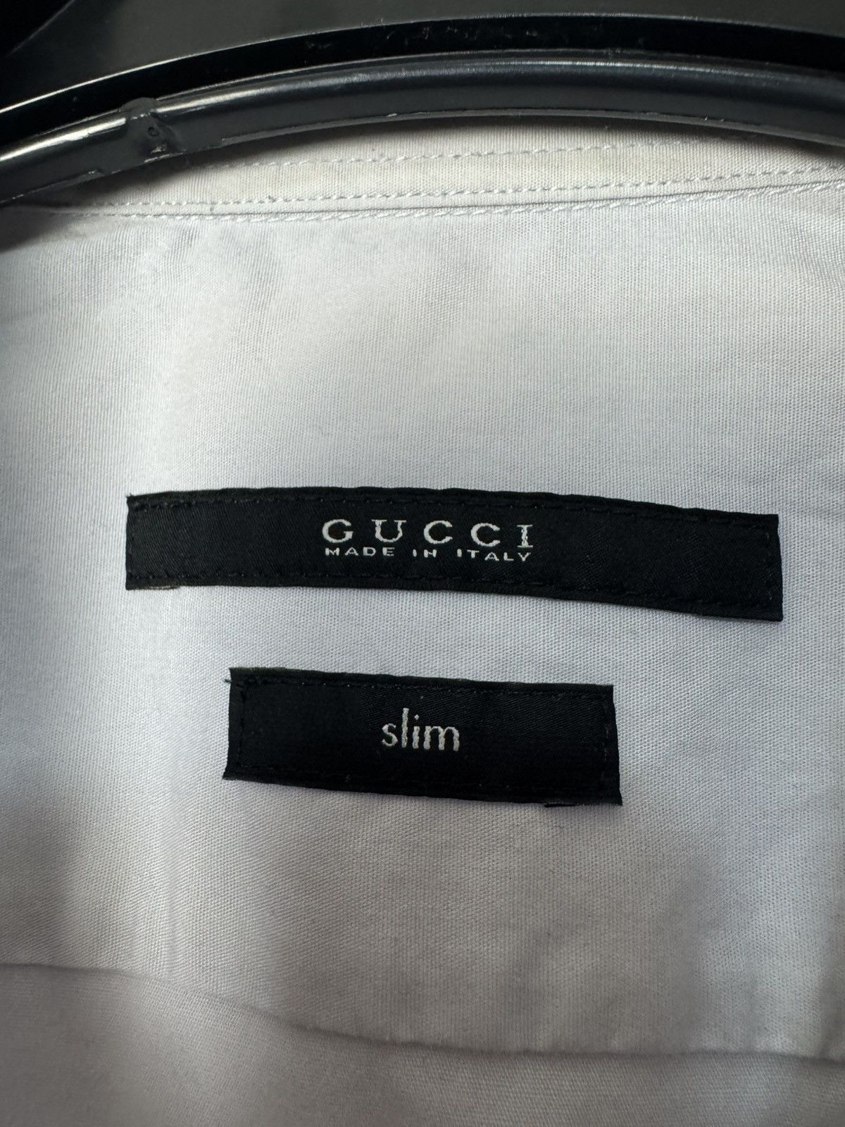 Gucci Gucci Slim Fit Shirt Long Sleeve Luxury Designer Italy Maden Size US M / EU 48-50 / 2 - 6 Thumbnail
