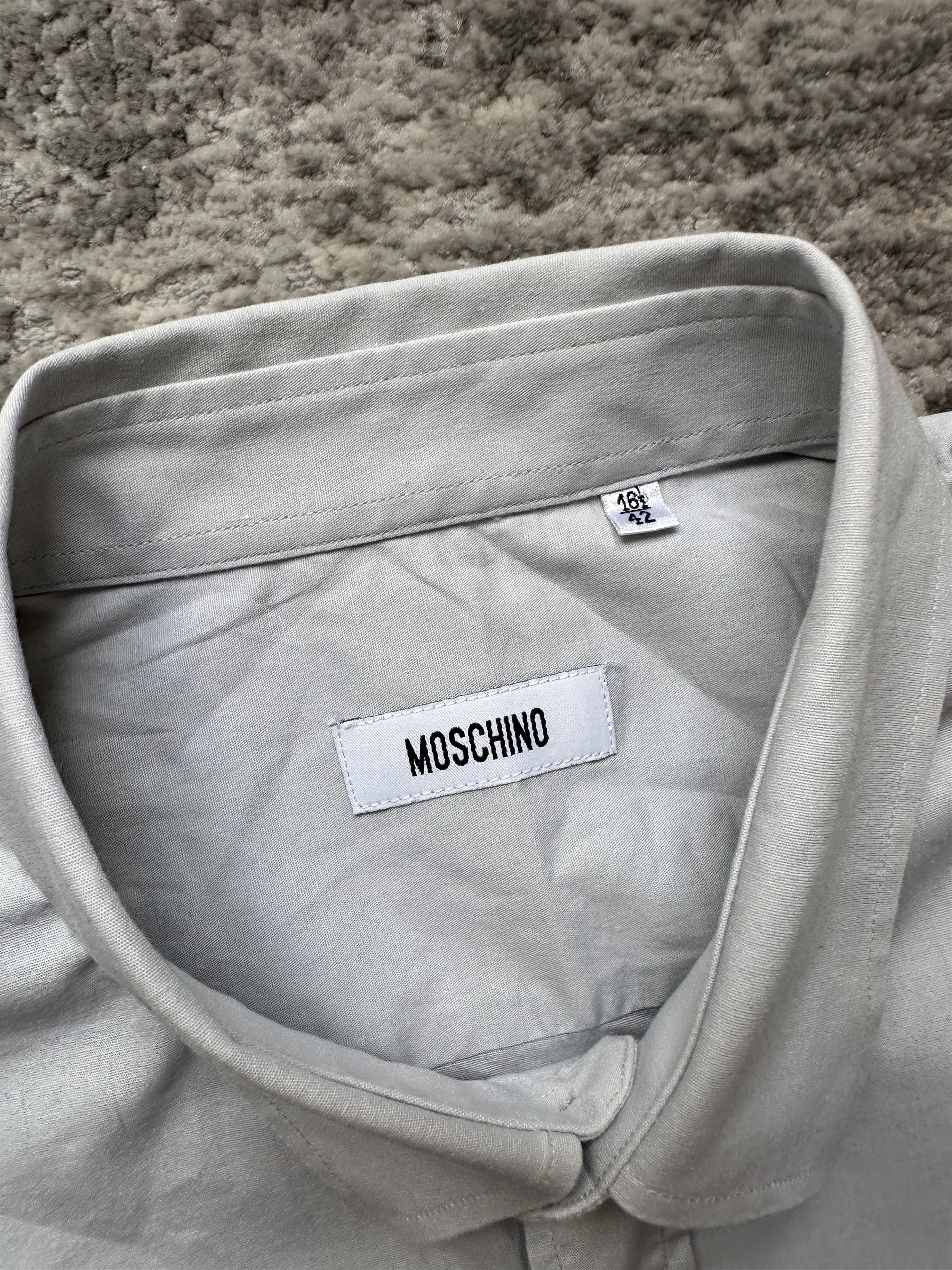 Moschino Moschino shirt Size US L / EU 52-54 / 3 - 4 Thumbnail