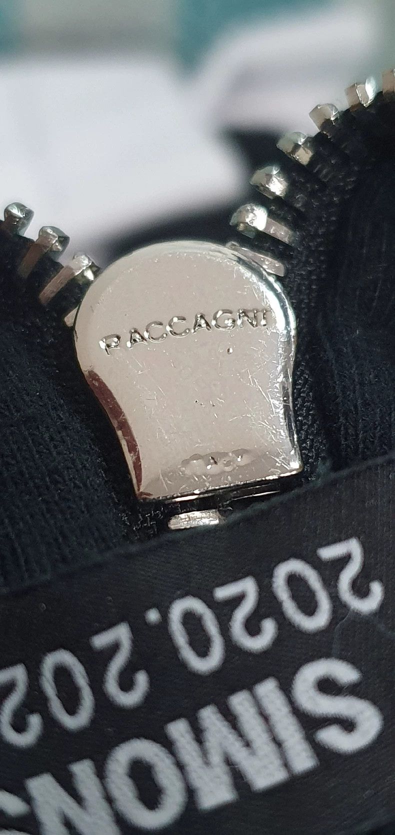 Raf Simons raf simons 20% Flocked Chain Slogan Zipper Jacket 2501-Next Size US S / EU 44-46 / 1 - 9 Thumbnail