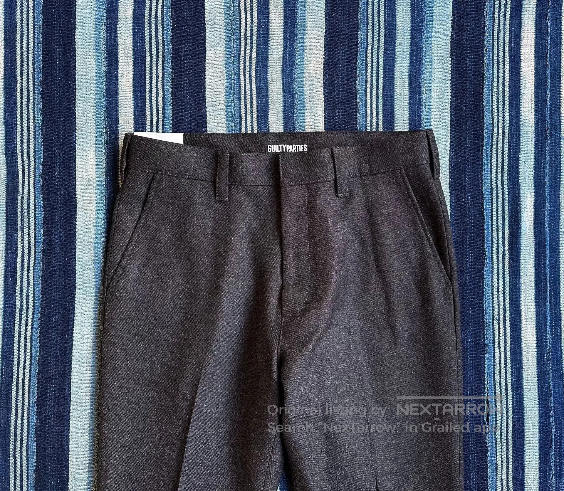 Wacko Maria Thom Browne Navy Stripe Sweatpants. Size US 32 / EU 48 - 3 Thumbnail