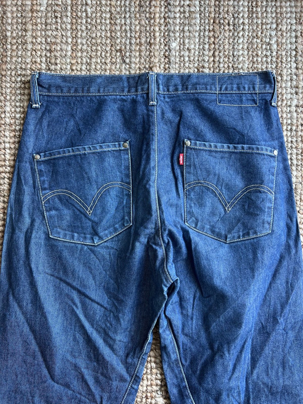 Levi's Vintage Levis Engineered Twisted Jeans Tag W34 Actual 34x30 Size US 34 / EU 50 - 6 Thumbnail