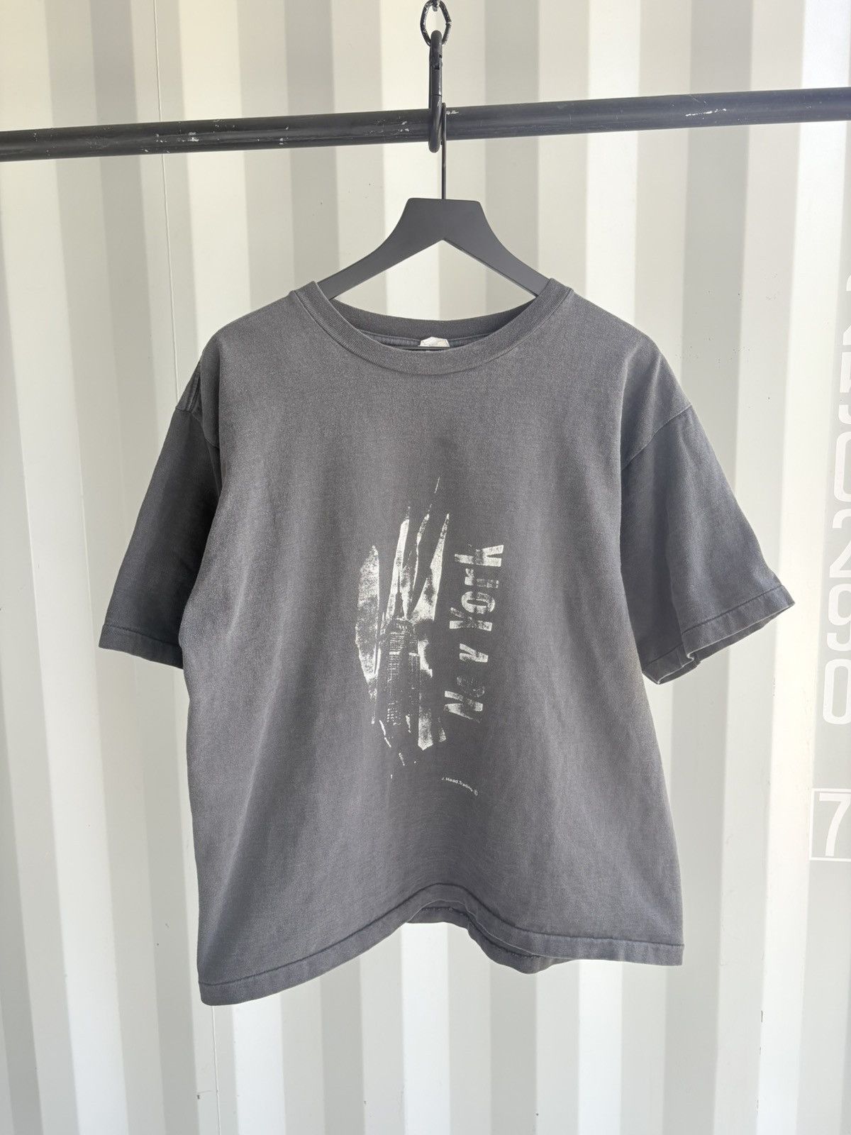 Vintage Vintage New York Shirt Faded Distressed GRUNGE Size US XL / EU 56 / 4 - 1 Thumbnail