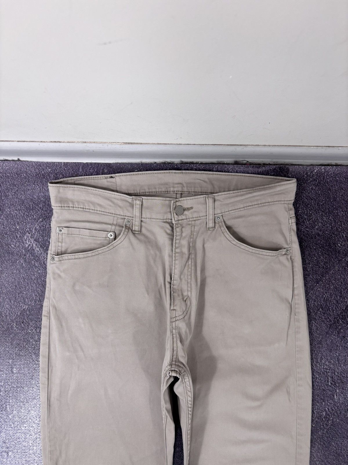 Levi's Vintage Levi’s 752 White Tab Men’s Beige/Grey Pants Jeans Size US 34 / EU 50 - 13 Thumbnail