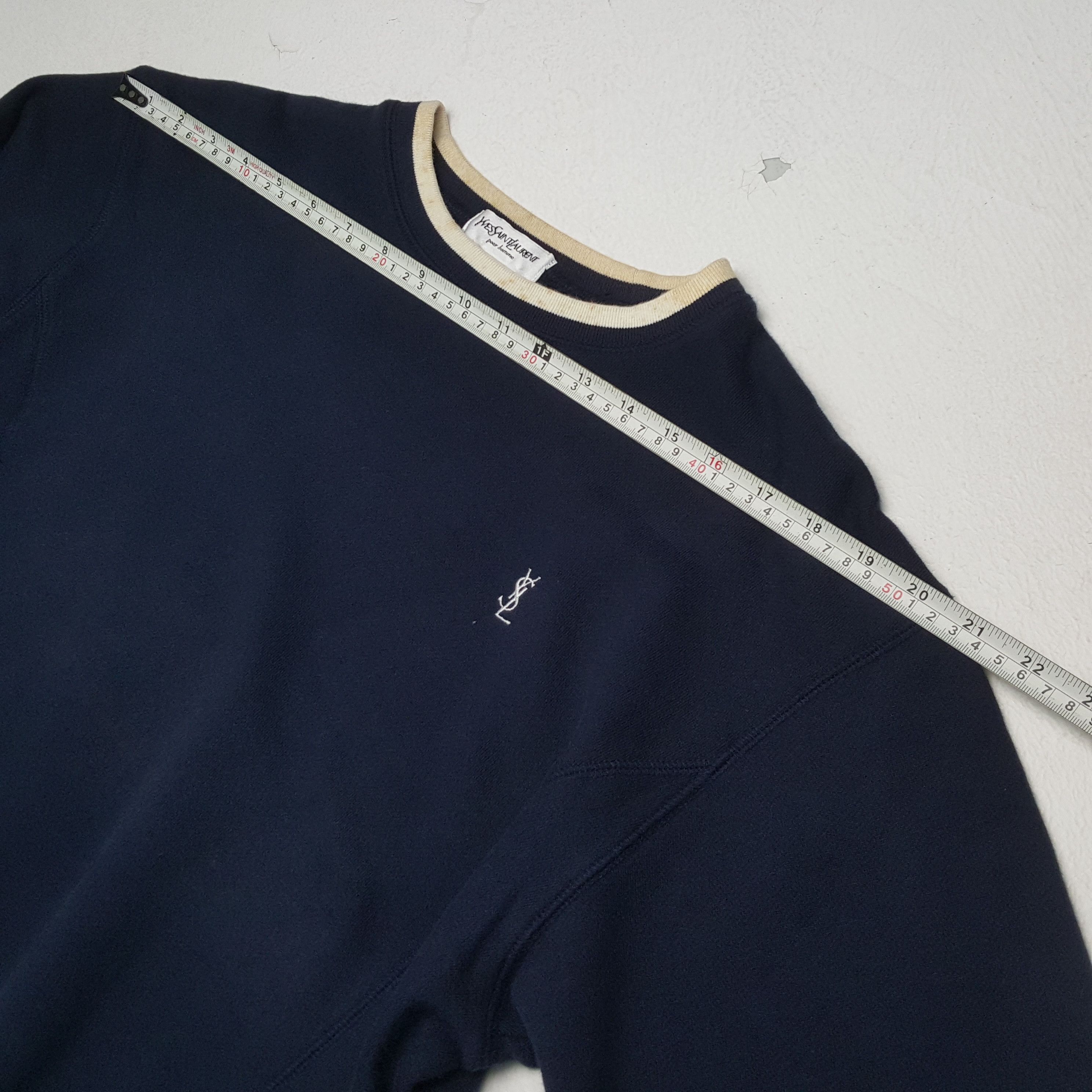 Vintage × Yves Saint Laurent Vintage YVES SAINT LAURENT Italian Fashion Brand Swetashirts Size US M / EU 48-50 / 2 - 5 Thumbnail