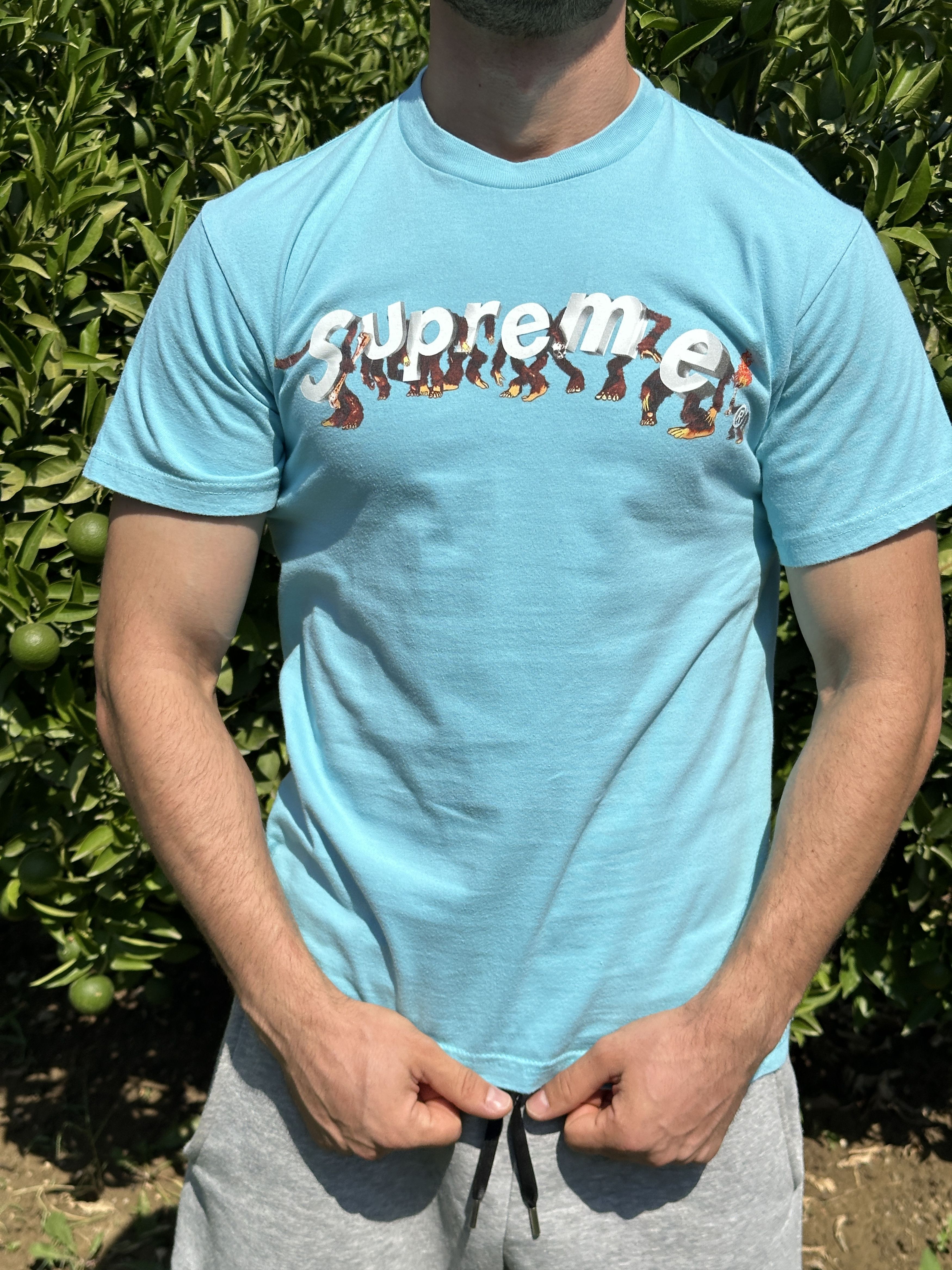Supreme Supreme Piles Tee T-Shirt Blouse Casual Size S Slim Size US S / EU 44-46 / 1 - 1 Thumbnail