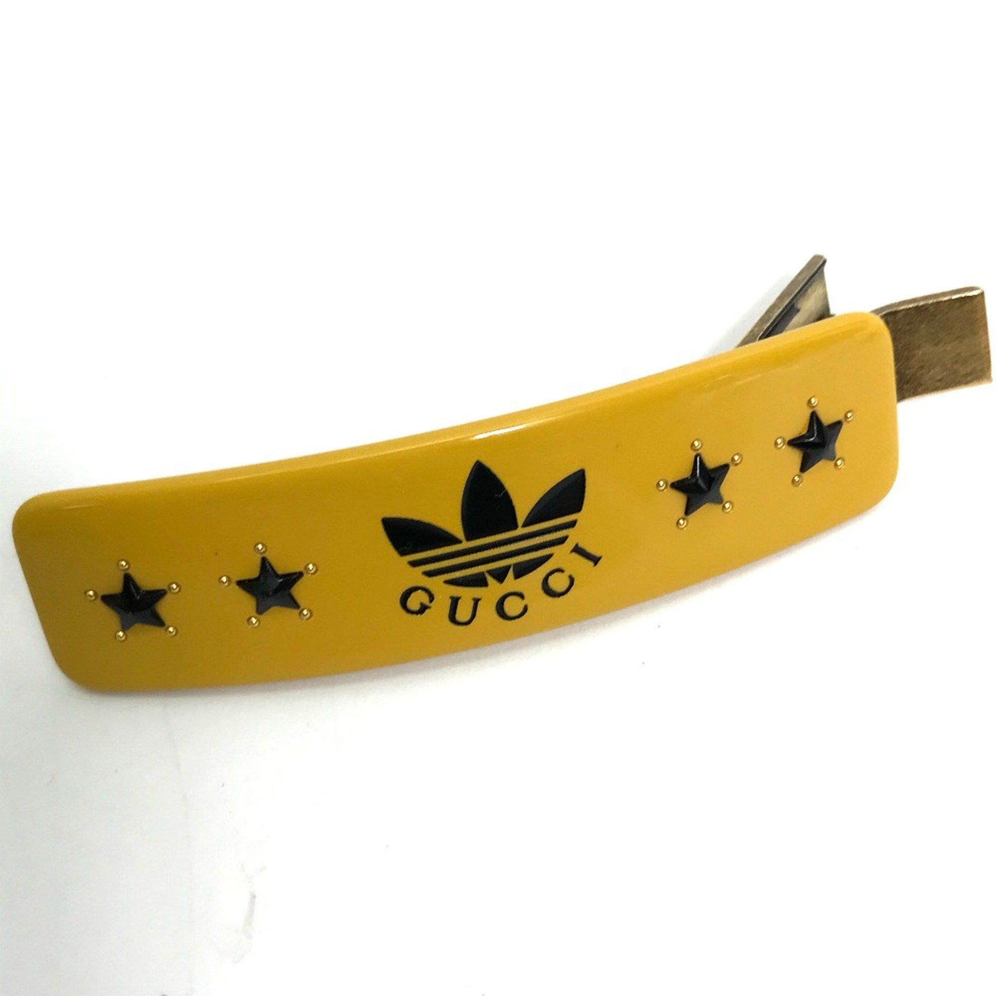 Gucci Gucci 702940 hair accessory Barrette Valletta yellow Size ONE SIZE - 1 Thumbnail