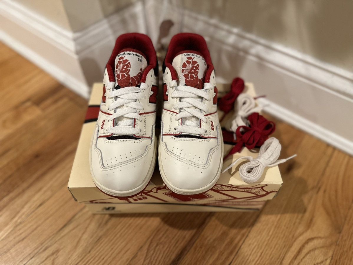 Aime Leon Dore × New Balance ALD New Balance 550 Kids 3Y Size US 5 / EU 37 - 3 Thumbnail