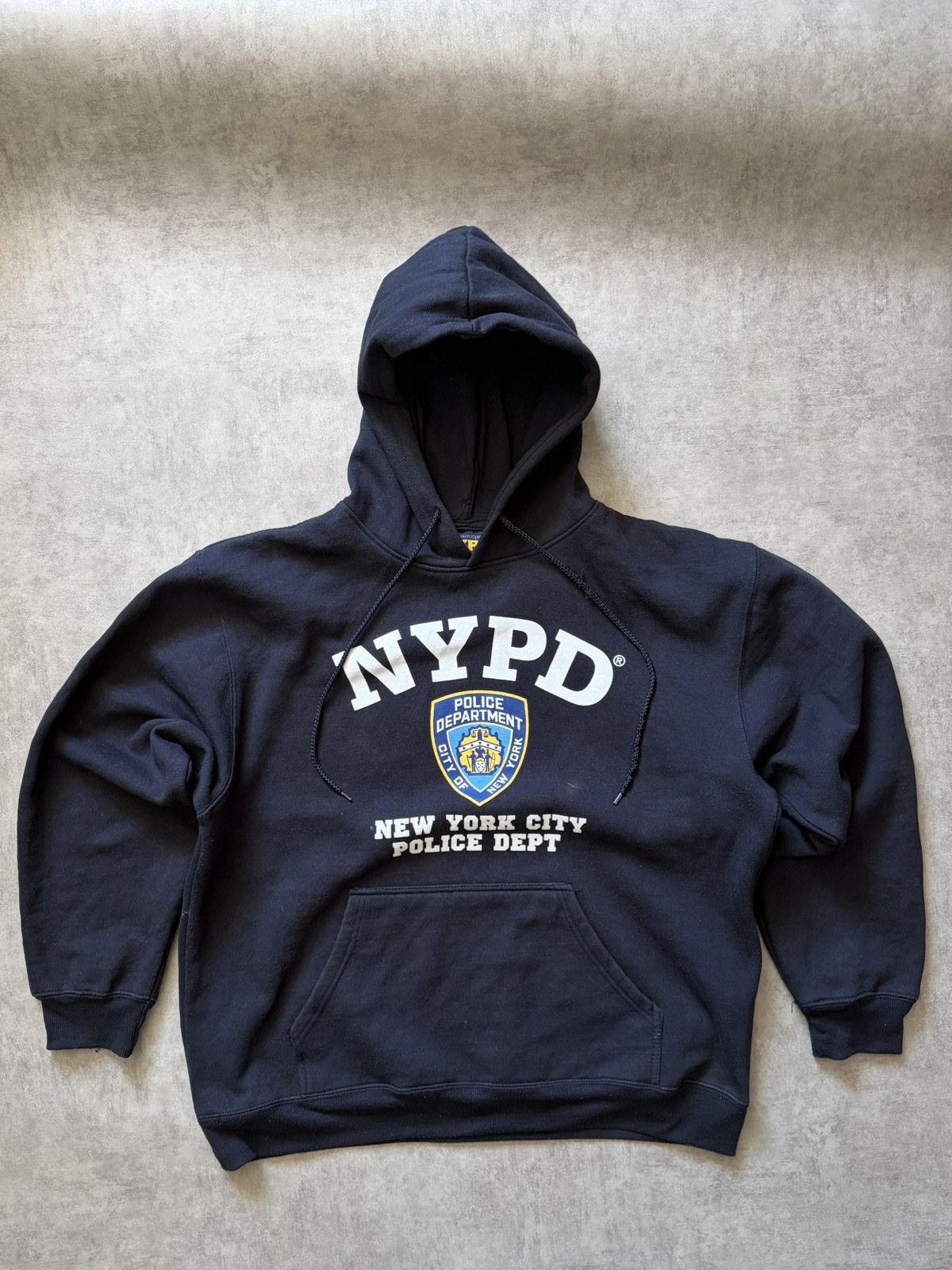 LPD New York Vintage NYPD Washed Hoodie Size US L / EU 52-54 / 3 - 1 Thumbnail