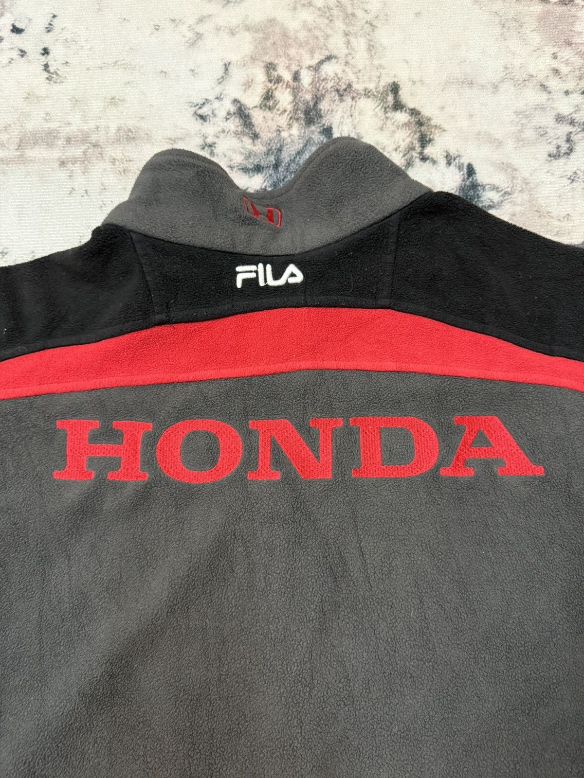 Fila Honda Racing F1 x Fila Fleece Jacket Sweater Motorsports Size US M / EU 48-50 / 2 - 10 Thumbnail