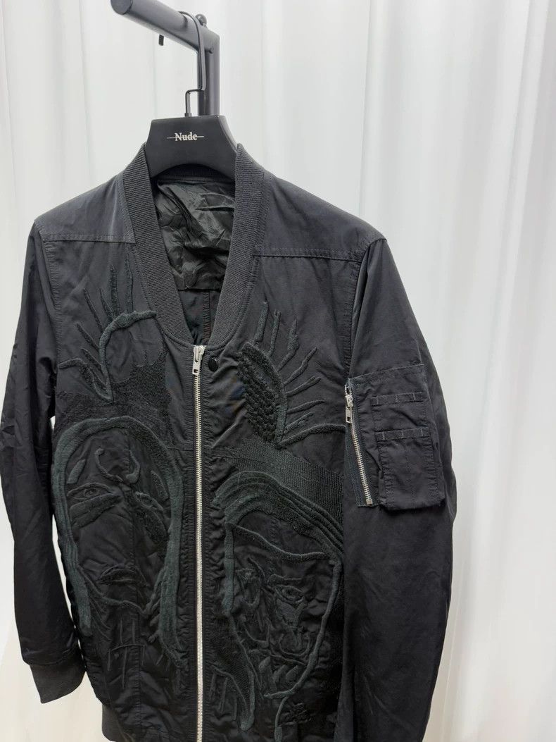 Rick Owens Rick owens Embroidered grimace jacket 2503-Nextarrow Size US M / EU 48-50 / 2 - 3 Thumbnail