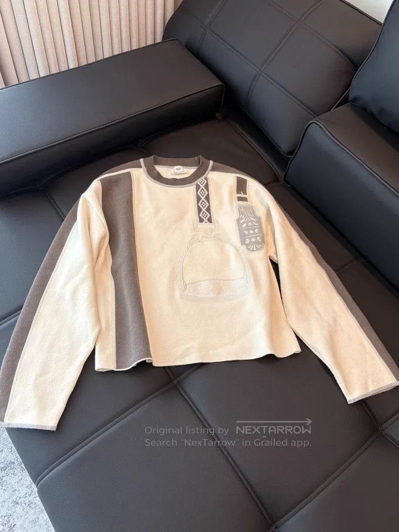Hermes Hermes Knit sweater Size XXS / US 00 / IT 34 - 1 Thumbnail