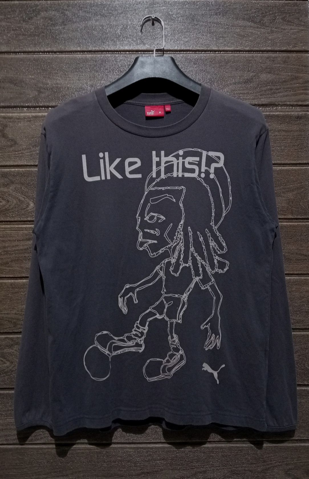 Puma Puma Bob Marley Long Sleeve Tshirt Very Rare Size US M / EU 48-50 / 2 - 1 Thumbnail