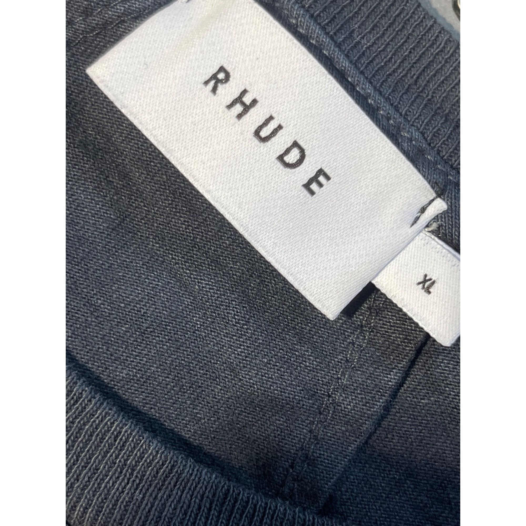 Rhude NEW RHUDE LETTER MAN BOX LOGO TEE SZ XL Size US XL / EU 56 / 4 - 4 Thumbnail
