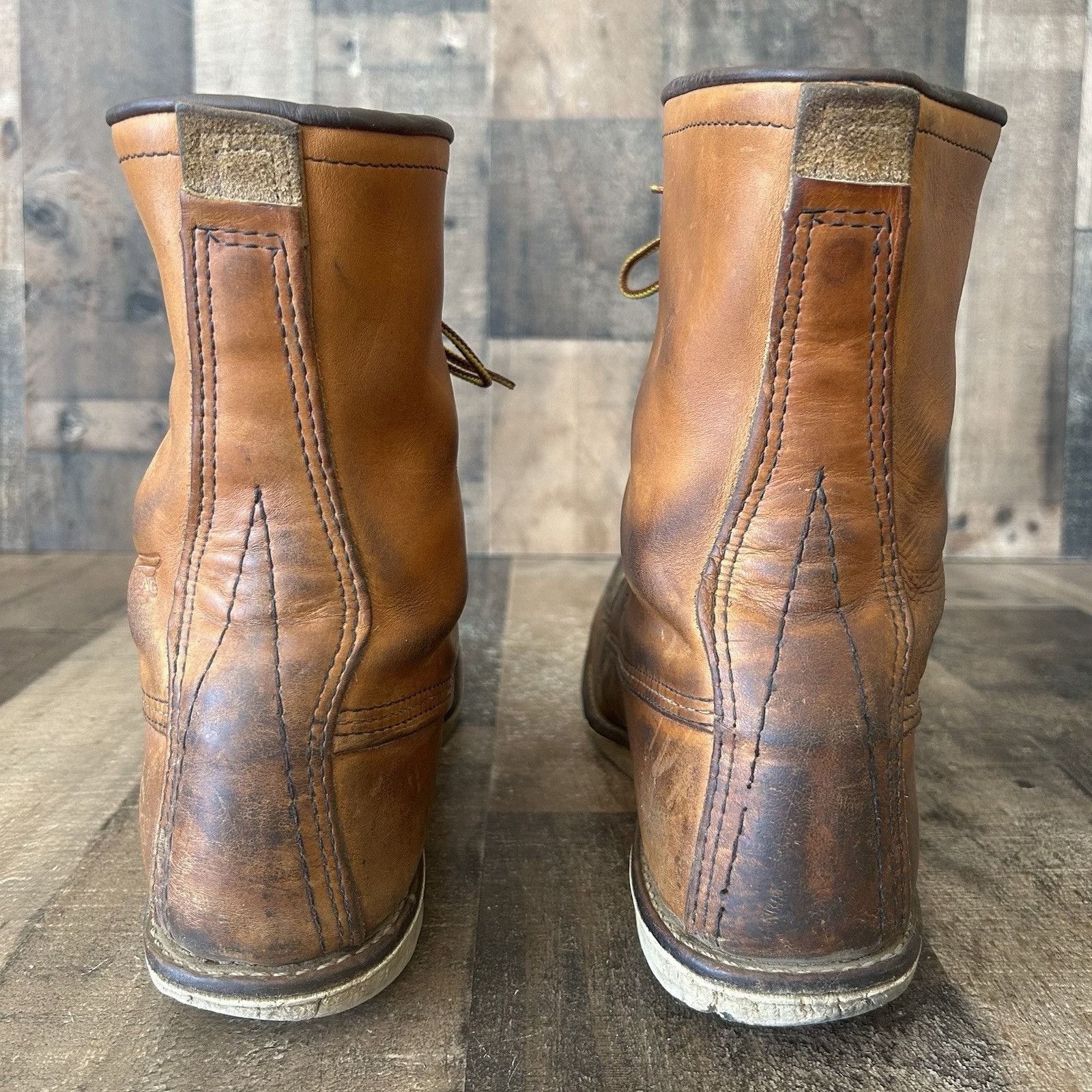 Red Wing Red Wing 10877 Moc Toe Work Boots Mens 11.5 D Size US 11.5 / EU 44-45 - 8 Thumbnail