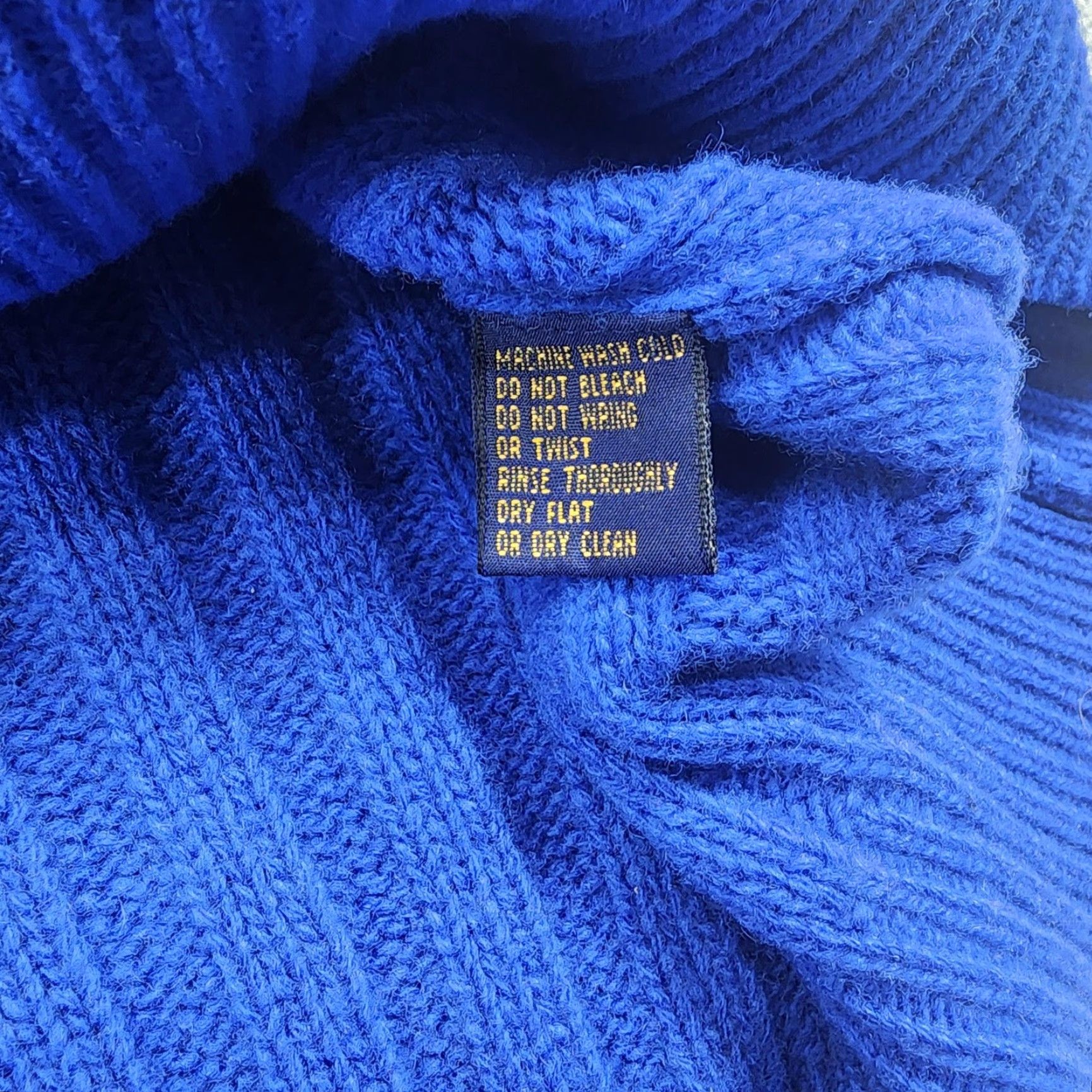 Brooks Brothers VINTAGE Brooks Brothers Sweater Vest Mens XL Blue Lambswool V Neck Rib Knit Pullover Size US XL / EU 56 / 4 - 3 Thumbnail