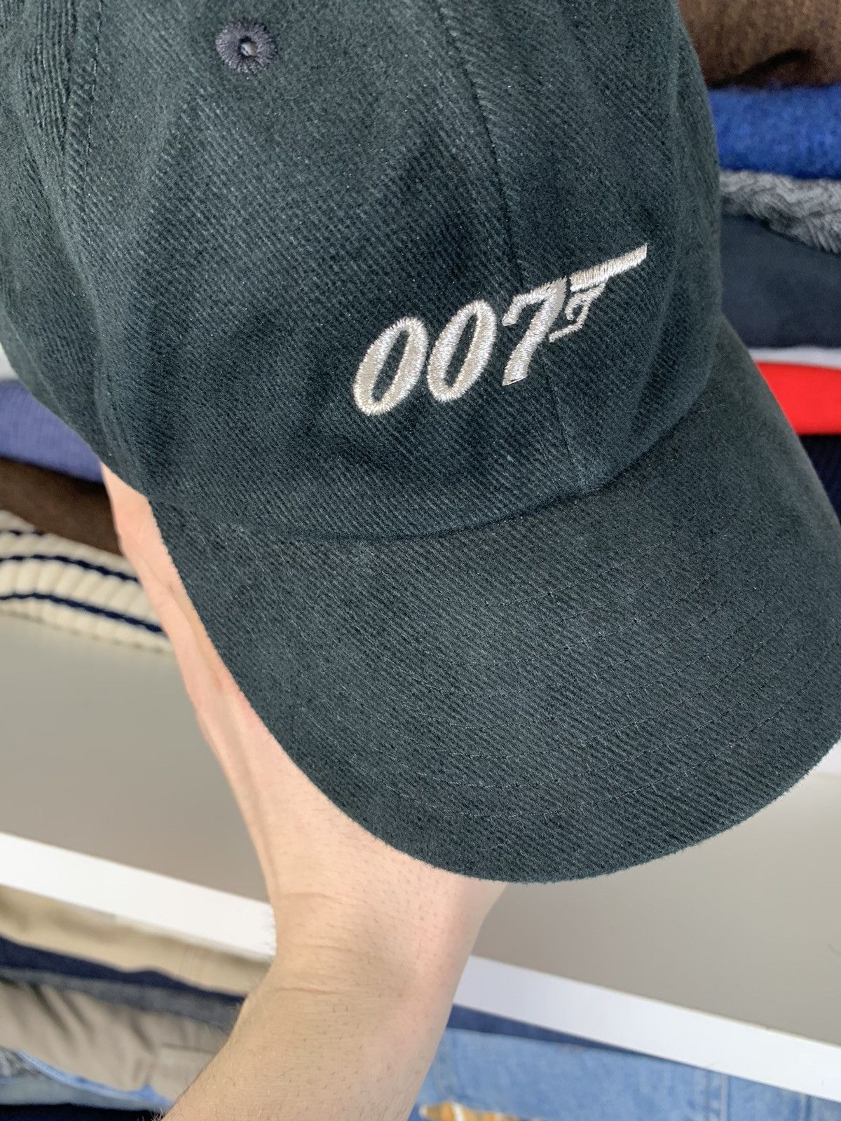 Vintage Vintage James Bond 007 Sun Faded Cap Hat Size ONE SIZE - 3 Thumbnail