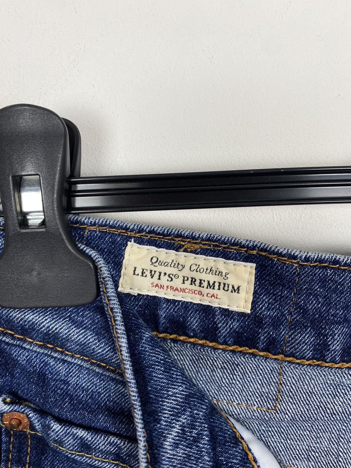 Levi's Levi’s Premium 502 W31 L30 Big E Denim Jeans Blue Size US 31 - 9 Thumbnail