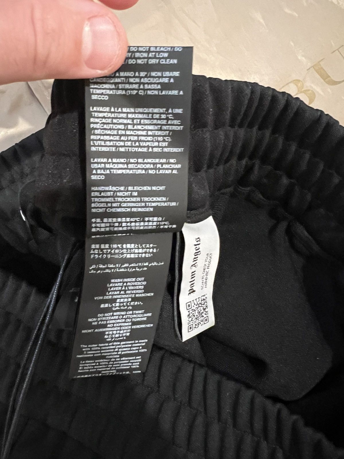 Palm Angels Palm Angeles MONOGRAM STUD TRACK PANTS size M Size US 34 / EU 50 - 5 Thumbnail