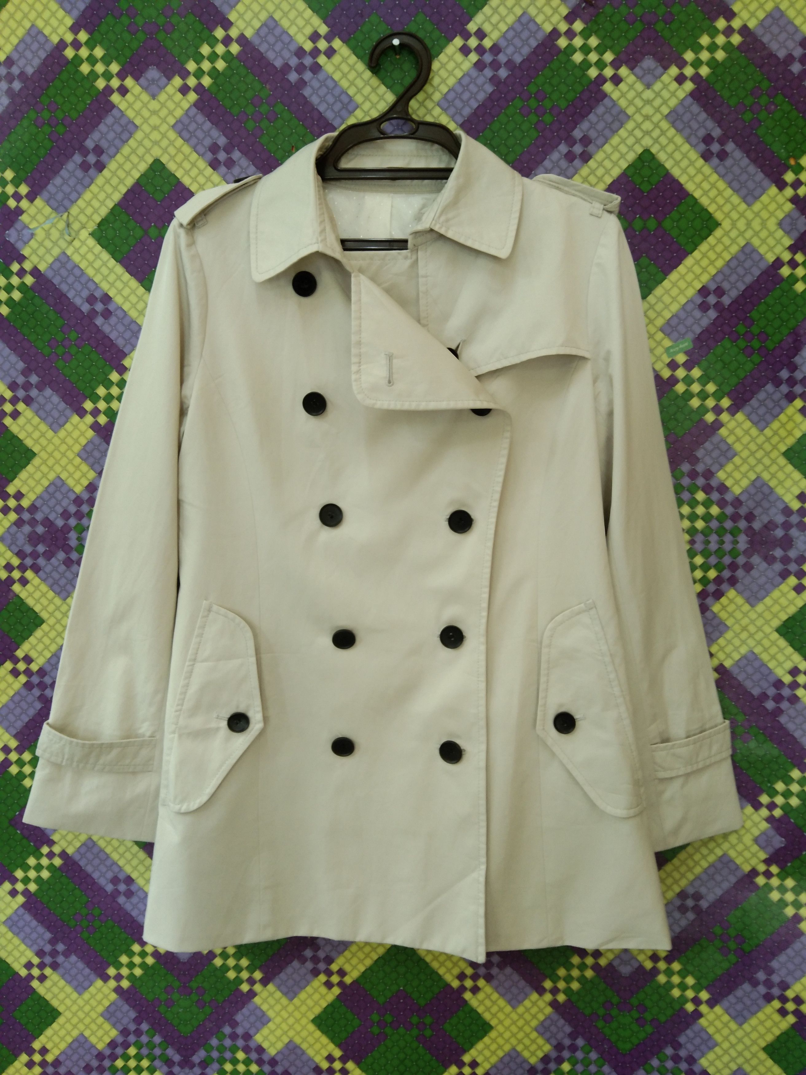 Comme Ca Ism × Vintage AW COMME CÁ ISM DOUBLE-BREASTED COAT Size L / US 10 / IT 46 - 1 Thumbnail