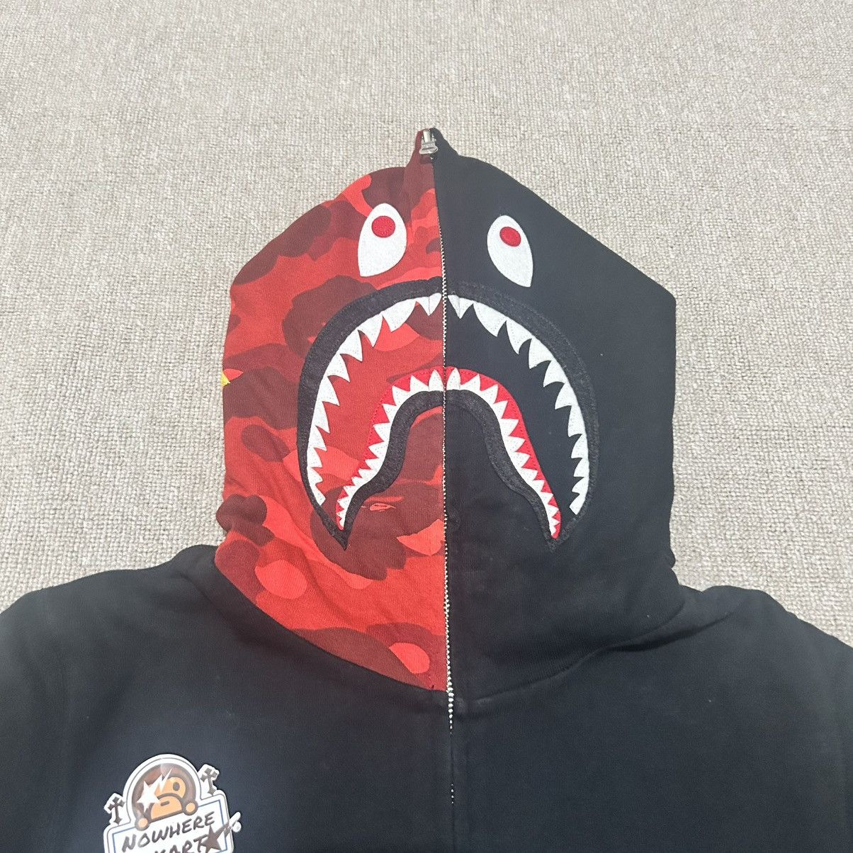 Bape Bape Shark Reversible Hoodie Size US S / EU 44-46 / 1 - 3 Thumbnail