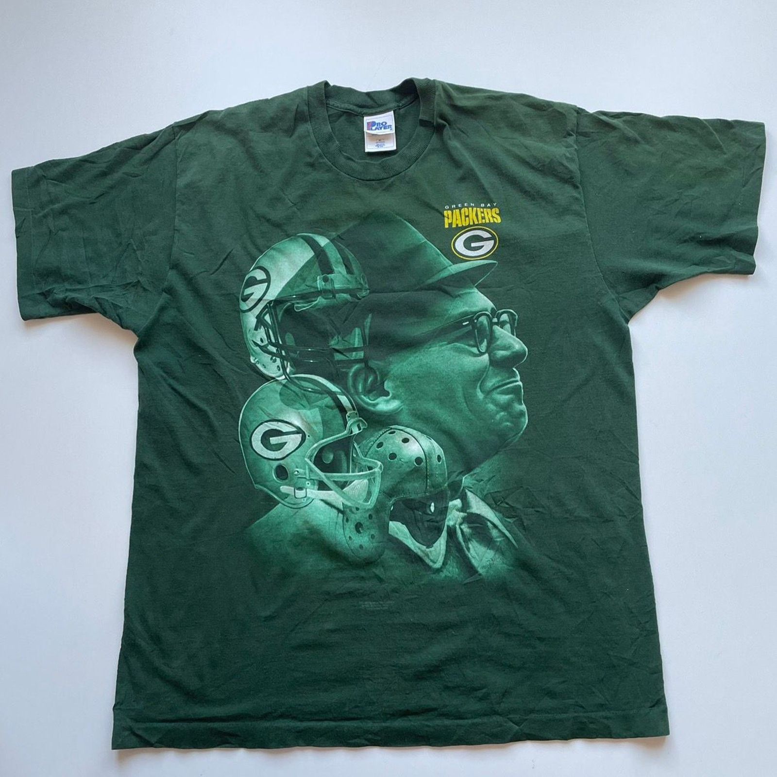 NFL Vintage 90s Green Bay Packers NFL Pro Player T Shirt XL Rare Size US XL / EU 56 / 4 - 1 Thumbnail