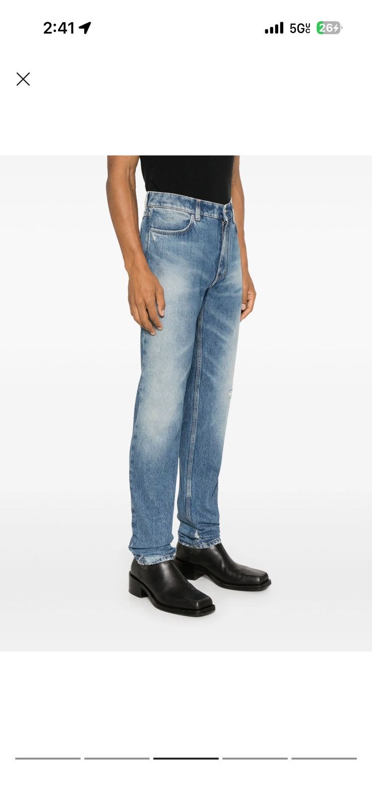 Givenchy Givenchy tapered denim Size US 31 - 2 Thumbnail