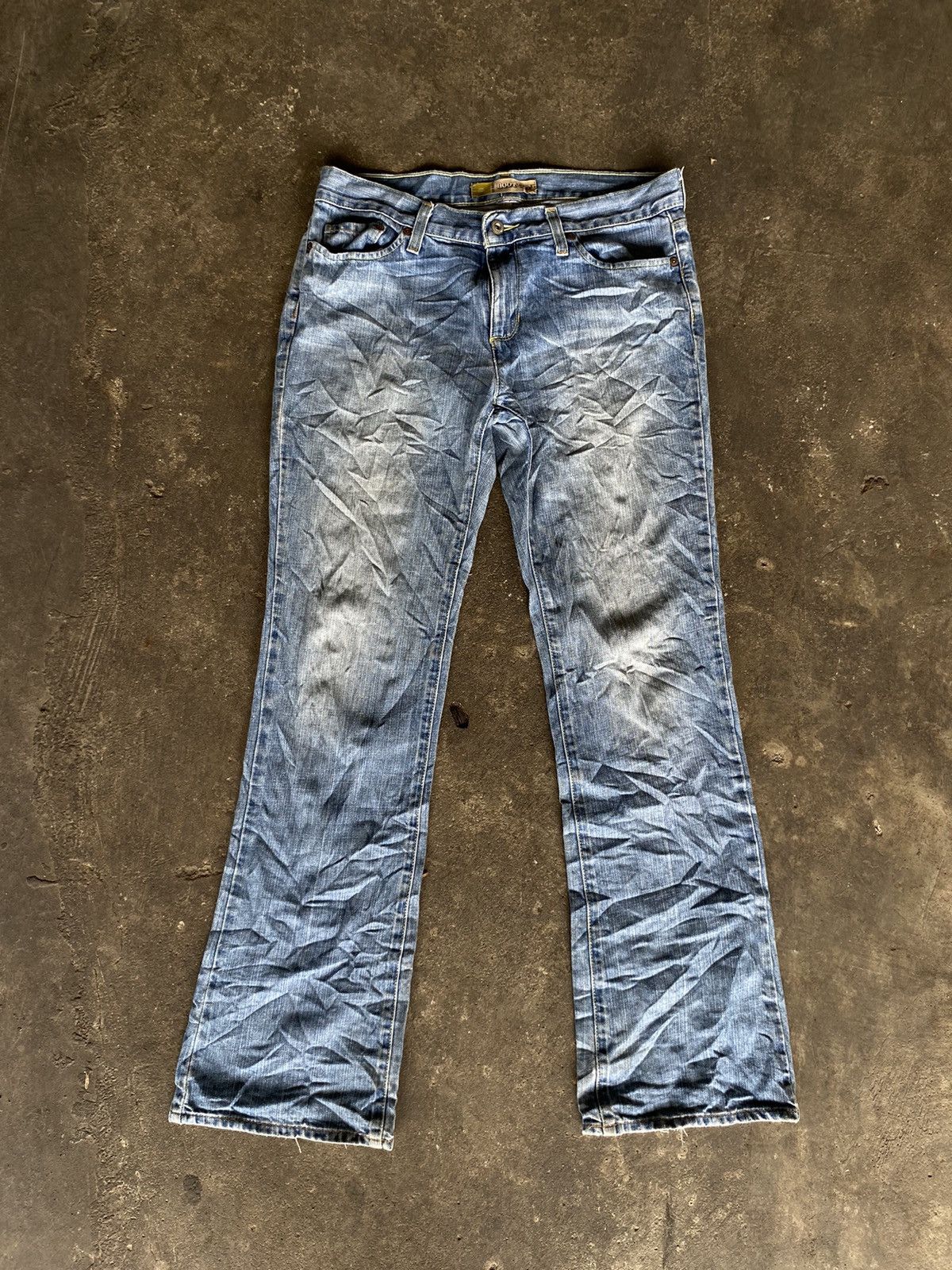 14th Addiction × Hysteric Glamour × If Six Was Nine BOOTCUT DENIM PANTS Size US 33 - 1 Thumbnail