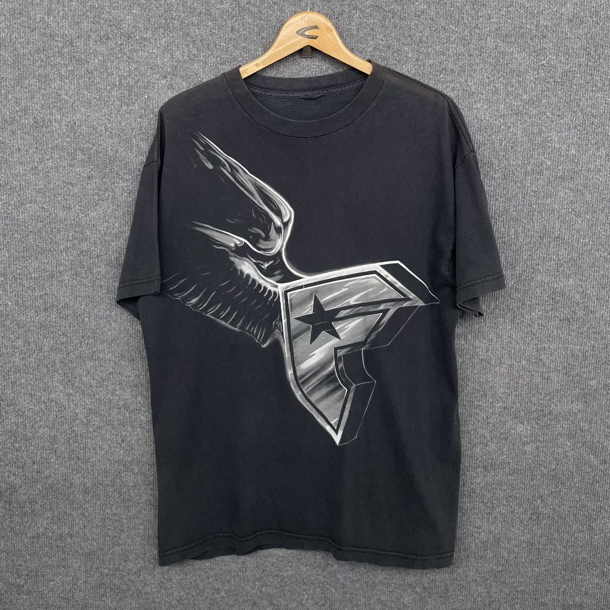 Famous Stars And Straps × Vintage Vintage 2000s Famous Stars And Straps Big Logo T Shirt Size US L / EU 52-54 / 3 - 1 Thumbnail