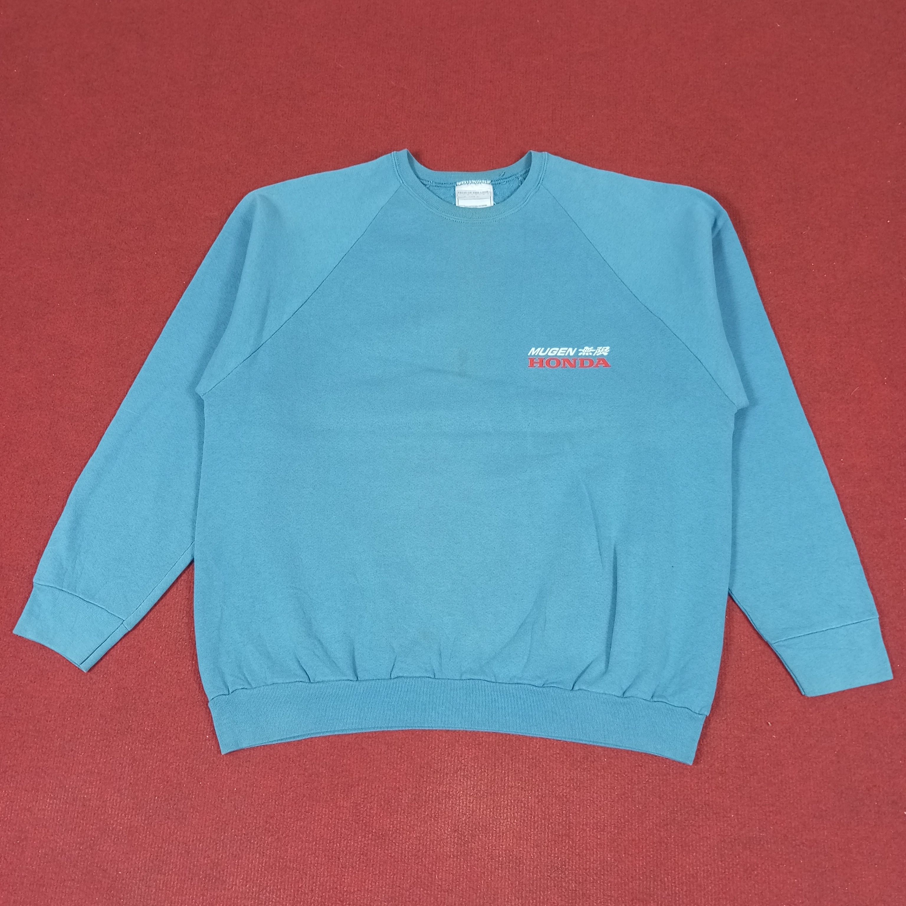 Japanese Brand × Vintage Mugen Honda Japanese Motorsports Custom Art Sweatshirt Size US L / EU 52-54 / 3 - 3 Thumbnail