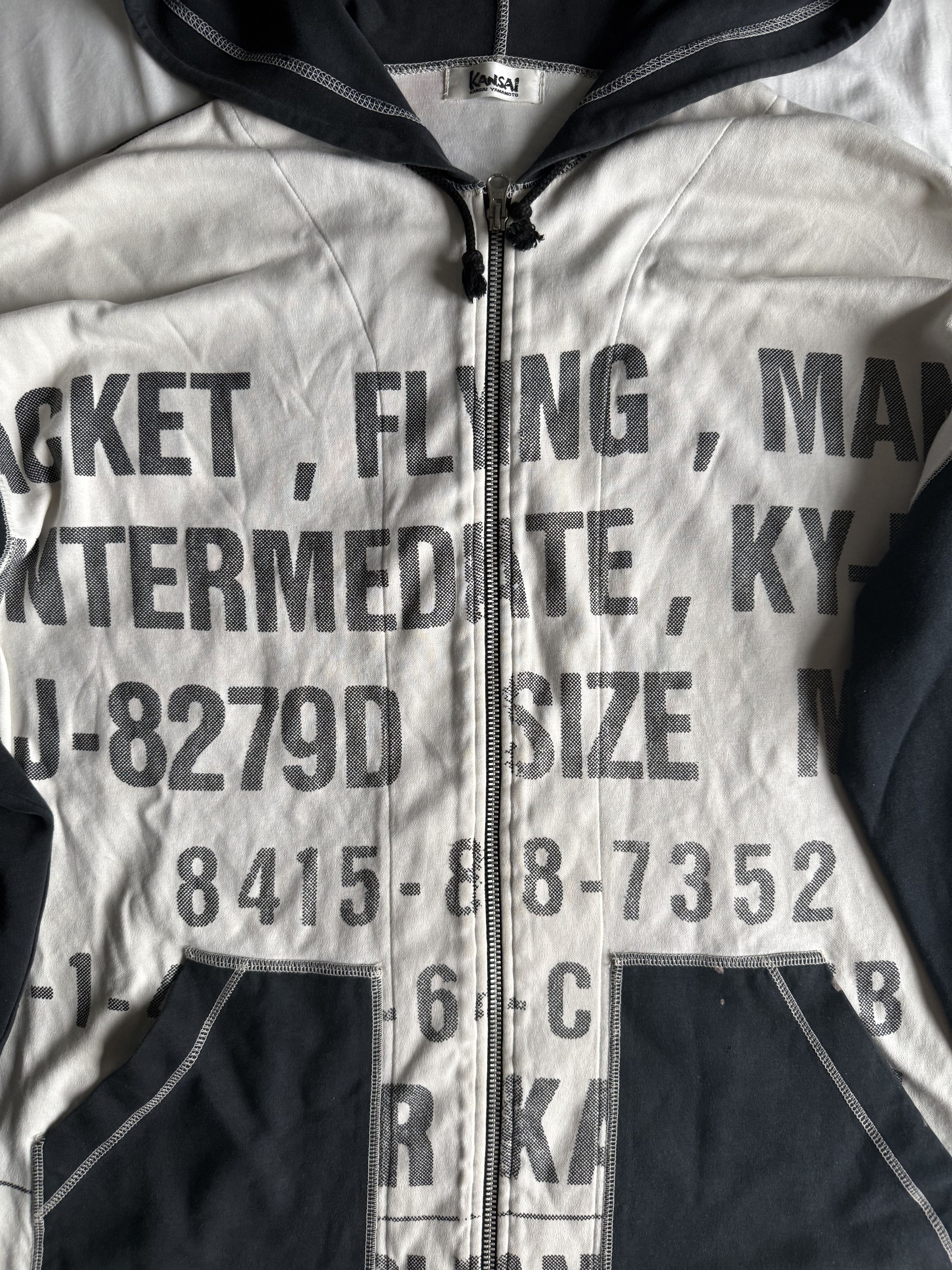 Kansai Yamamoto Kansai Yamamoto Zip Up Hoodie Size US L / EU 52-54 / 3 - 3 Thumbnail
