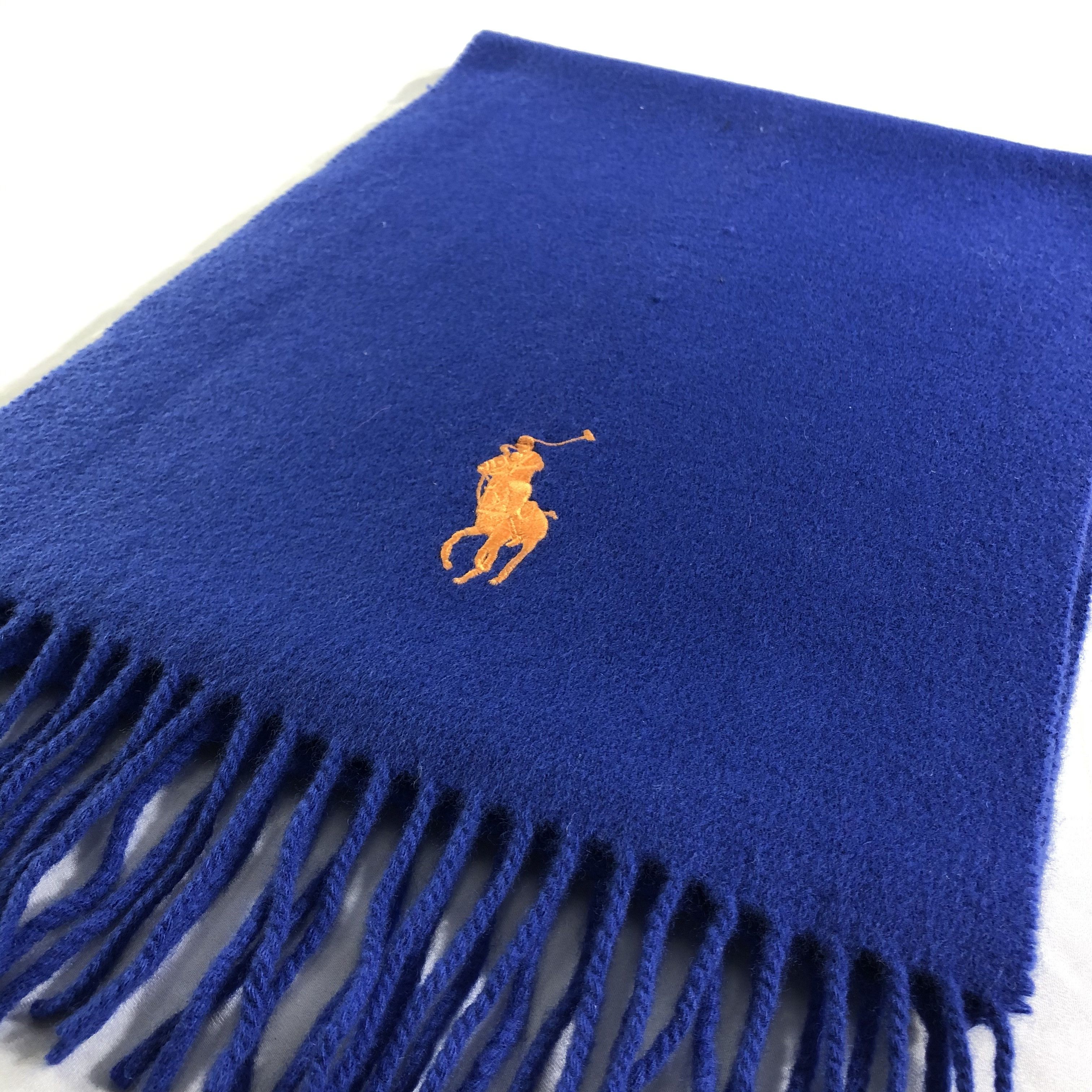 Polo Ralph Lauren Polo Ralph Lauren Wool Scarf Muffler Neckwear V2446 Size ONE SIZE - 3 Thumbnail