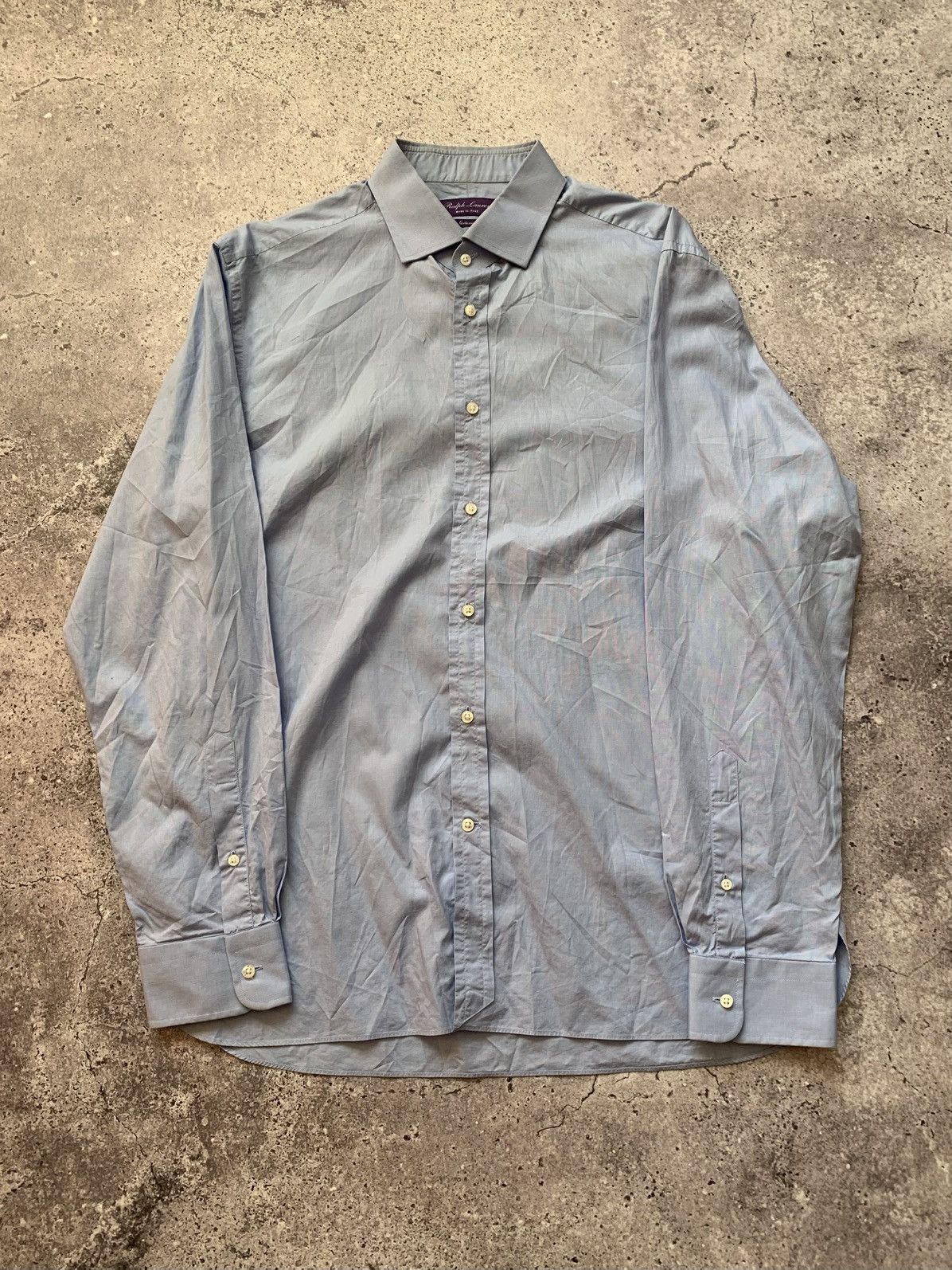 Ralph Lauren Purple Label 🔥RALP LAUREN PURPLE LABEL SHIRT BUTTON UP OLD MONEY STYLE Size US L / EU 52-54 / 3 - 7 Thumbnail