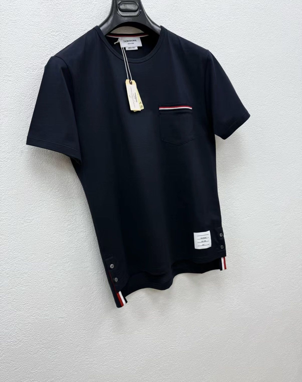 Thom Browne Thom Browne 100% Cotton Short Sleeve T-shirt J30 Size US S / EU 44-46 / 1 - 2 Thumbnail