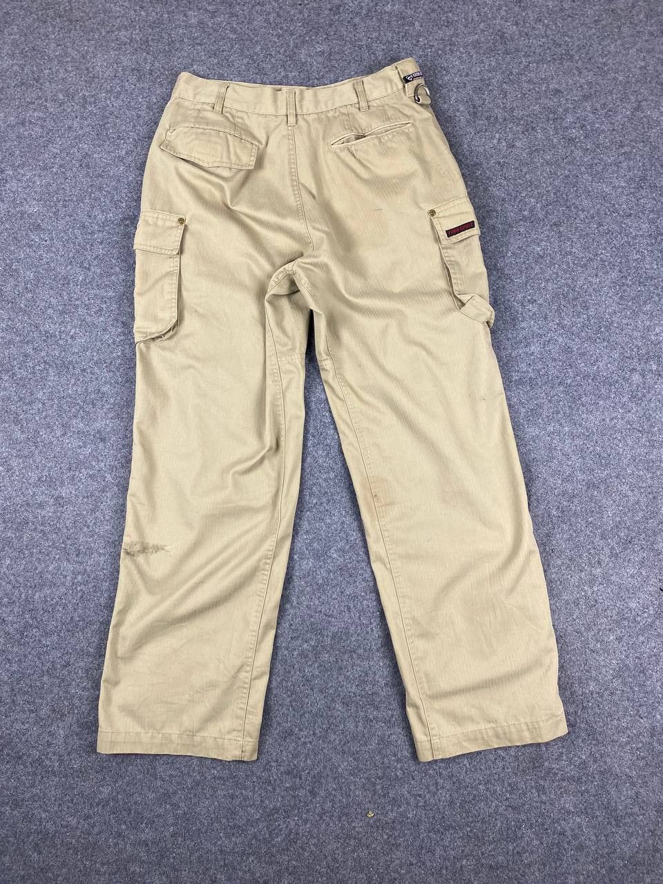 Japanese Brand japanese brands cargo pants herringbone twill design Size US 33 - 1 Thumbnail