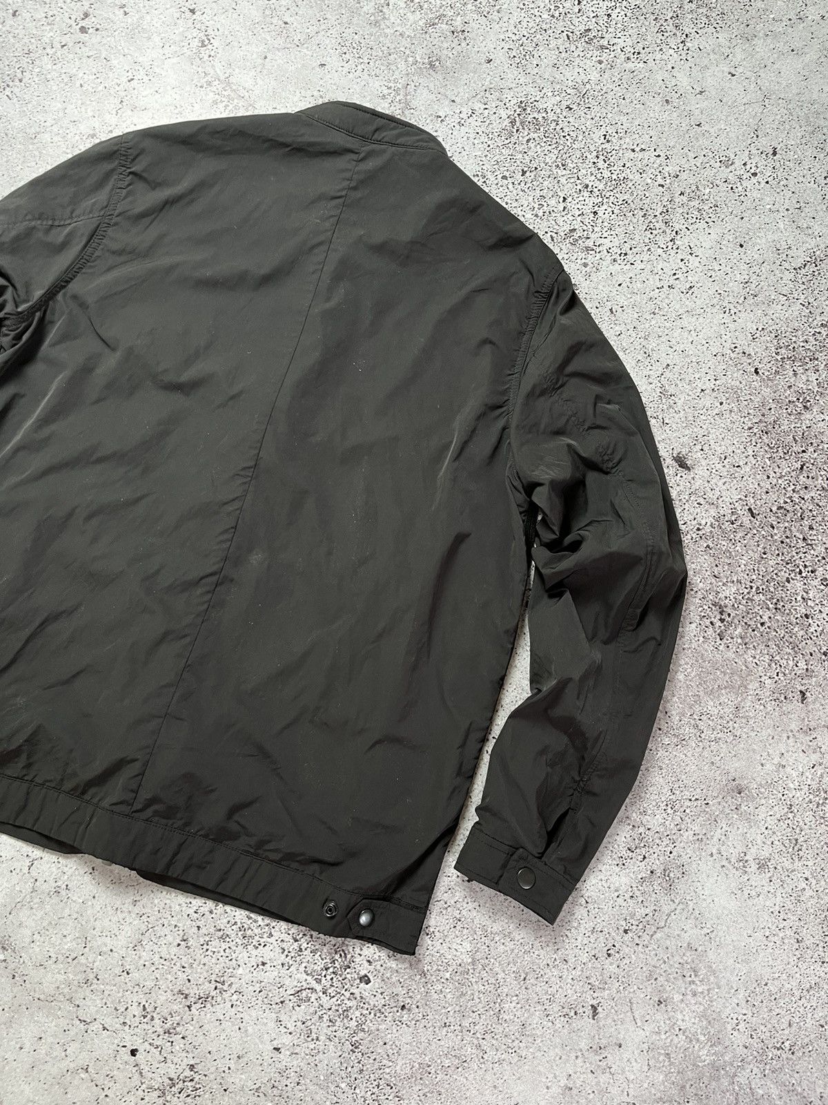 Diesel × Diesel Black Gold × Vintage 🚘Vintage Diesel Moto Jacket Faded Big Logo Size US L / EU 52-54 / 3 - 6 Thumbnail