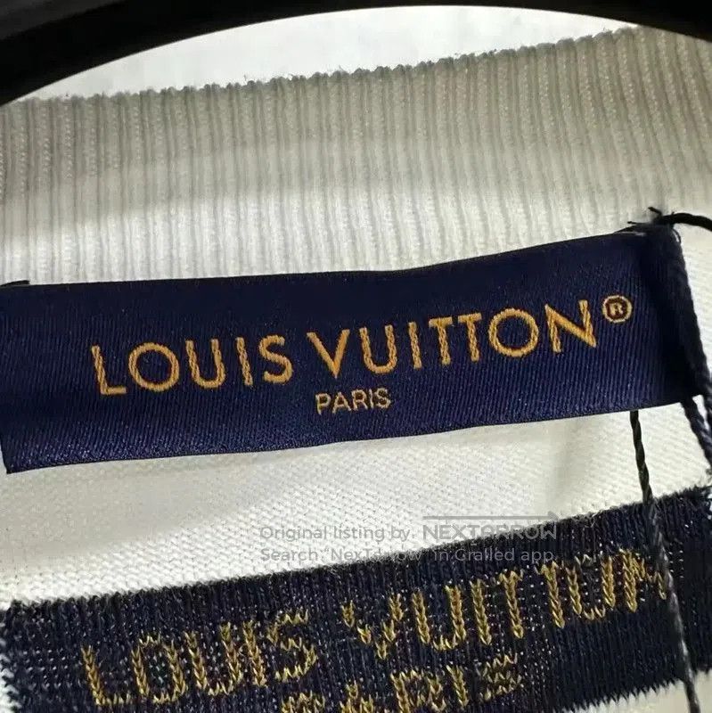 Louis Vuitton Louis Vuitton Men's White Cotton T-shirt . Size US S / EU 44-46 / 1 - 3 Thumbnail