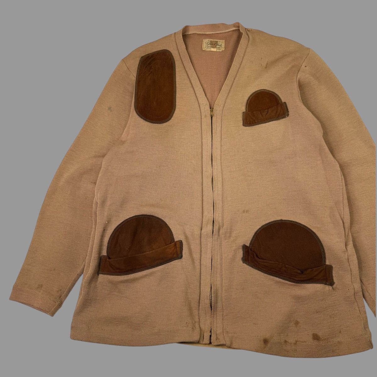 Vintage Vintage 1950s shooting cardigan Size US L / EU 52-54 / 3 - 2 Thumbnail