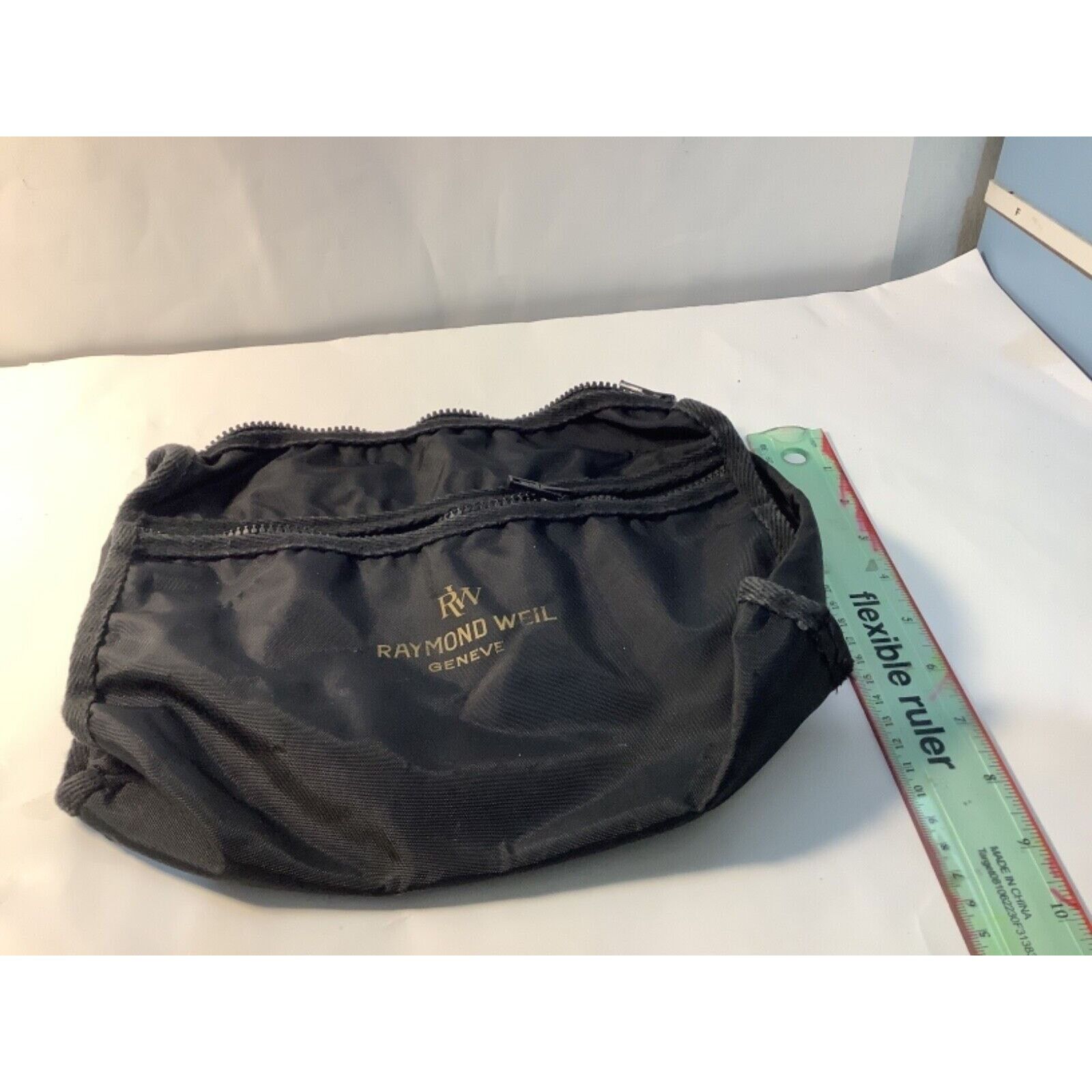 RAYMOND WEIL Raymond Weil Geneve Toiletries Black W/ Zip Closure Size ONE SIZE - 6 Thumbnail