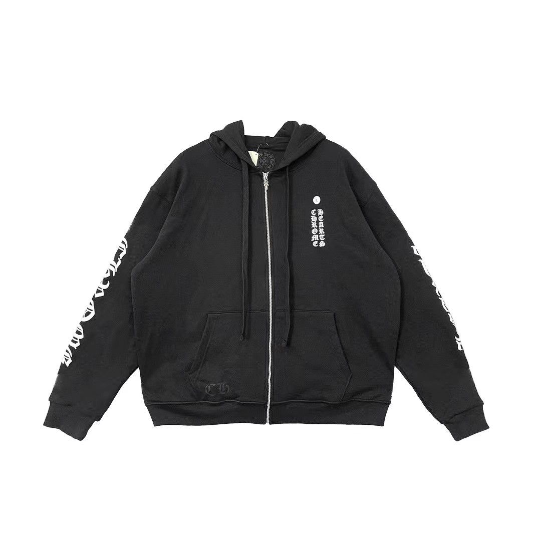 Chrome Hearts Chrome Hearts Script Logo Classic Zip Up Hoodie Size US XXL / EU 58 / 5 - 1 Thumbnail